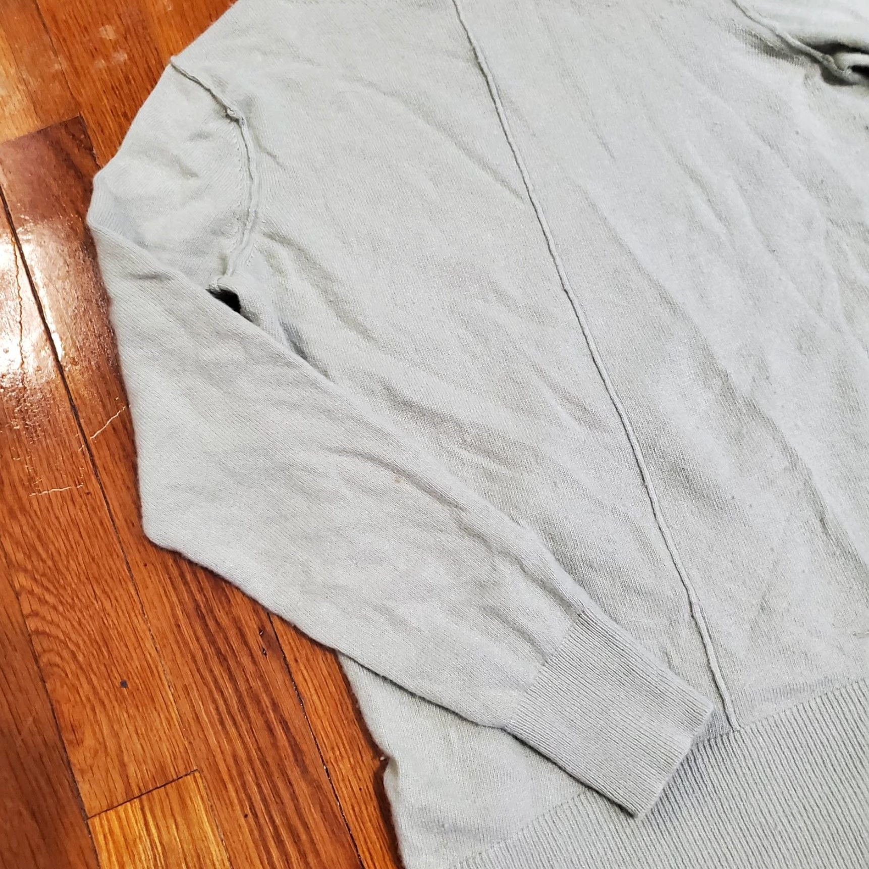 Banana Republic Banana Republic Sweater Gray Longsleeve Mock Neck XS Women Pullover Italian Wool Cashmere Blend Knit Vintage No (adjust if needed) Size XS / US 0-2 / IT 36-38 - 2 Thumbnail