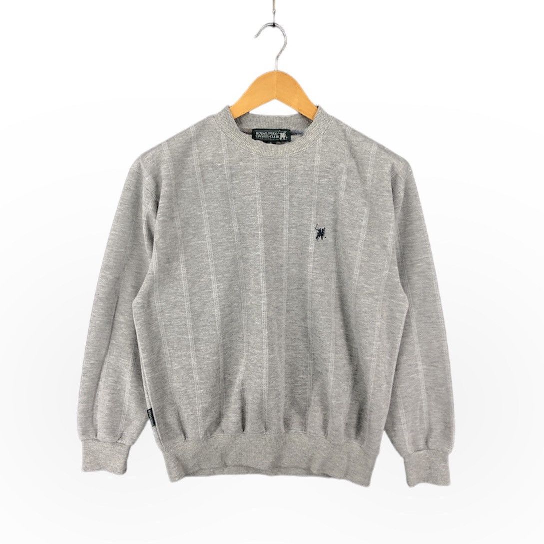 Other ROYAL POLO Stripe Sweatshirt Crew Neck #1886-47 Size US M / EU 48-50 / 2 - 1 Thumbnail