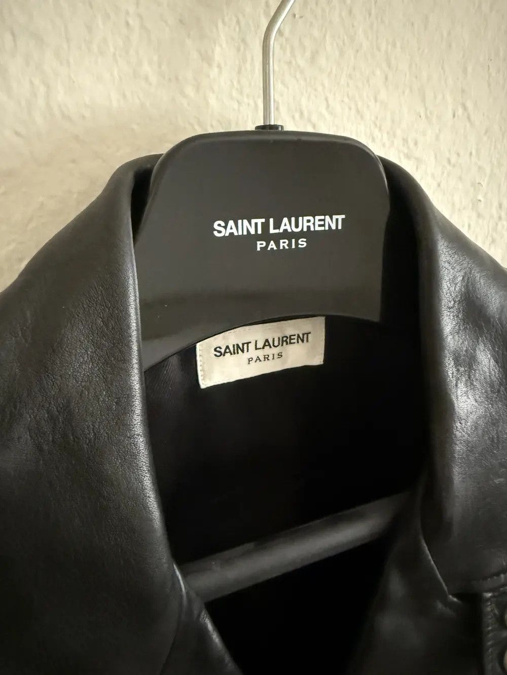 Saint Laurent Paris L17 Leather Jacket Size US M / EU 48-50 / 2 - 4 Thumbnail