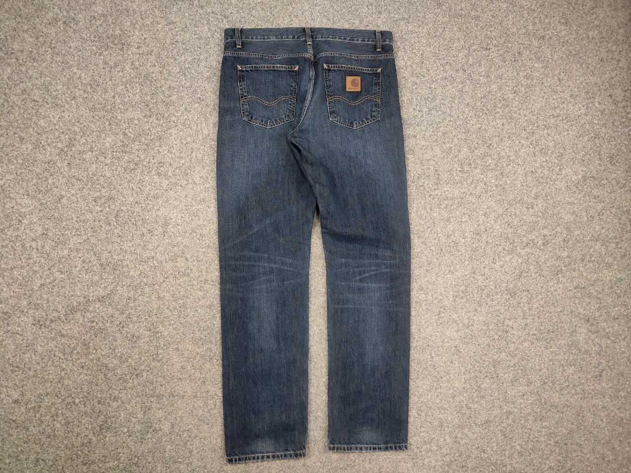 Carhartt Carhartt Texas pants Faded denim Vintage USA straight Style Size US 33 - 5 Thumbnail