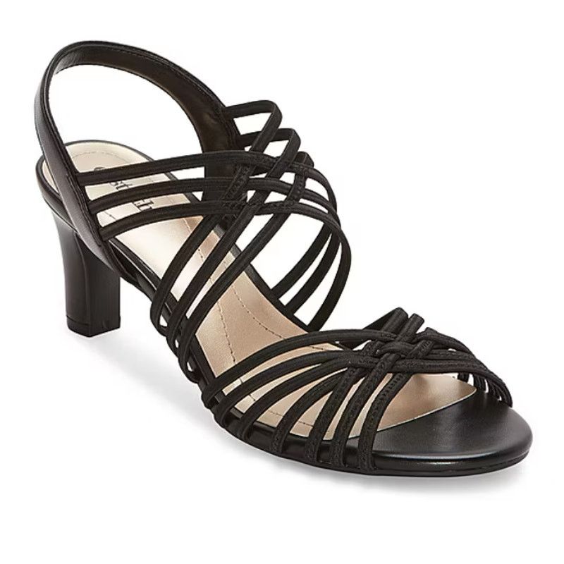Other east 5th Womens Niko Heeled Sandals Black Size 10M Size US 10 / IT 40 - 1 Thumbnail