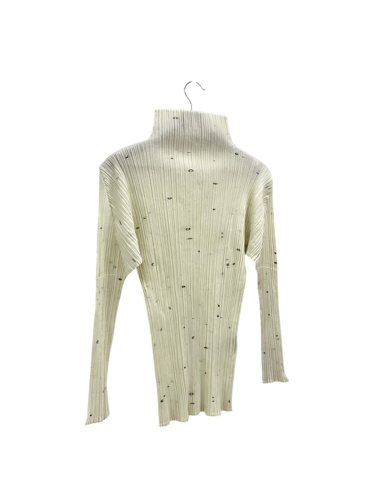 Issey Miyake × Pleats Please Issey Miyake Archive AW98 Pleats Please Cai Guo Qiang Turtle Neck Size L / US 10 / IT 46 - 8 Thumbnail