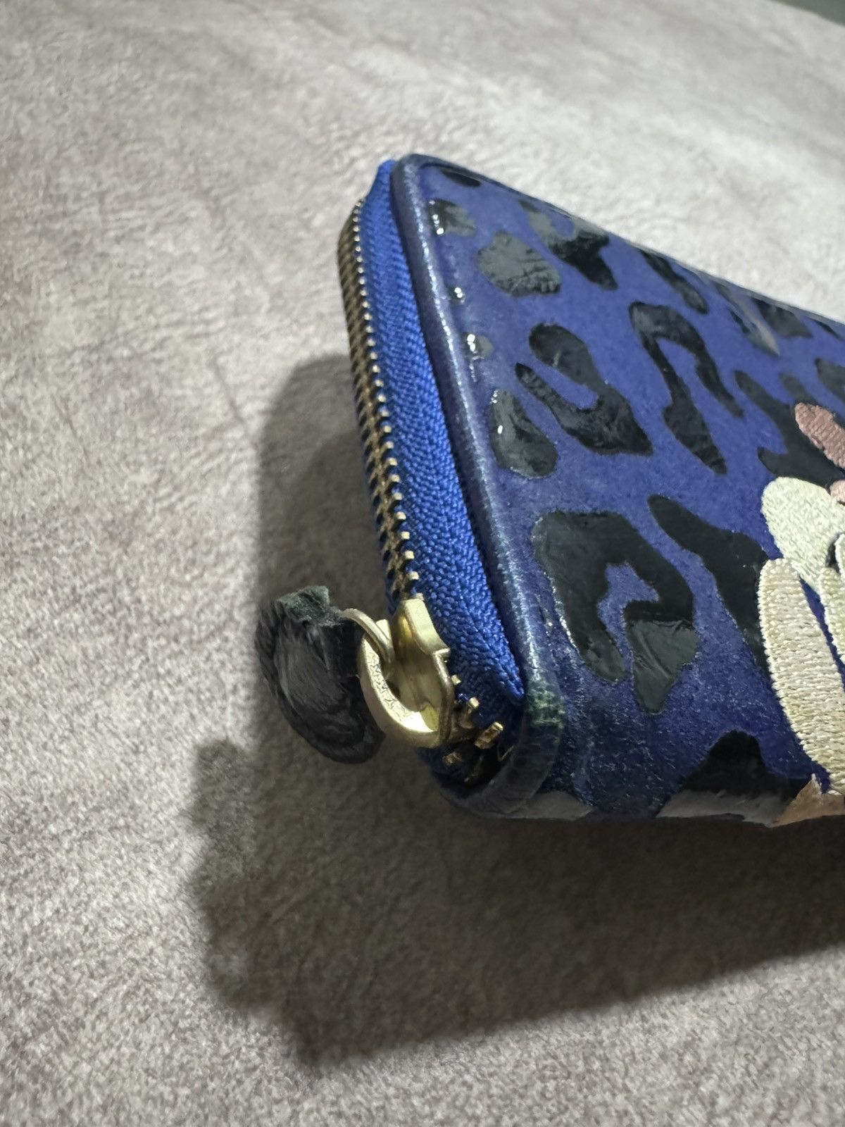 Tsumori Chisato Tsumori Chisato Cat Butterfly Embroidery Long Wallet Size ONE SIZE - 4 Thumbnail