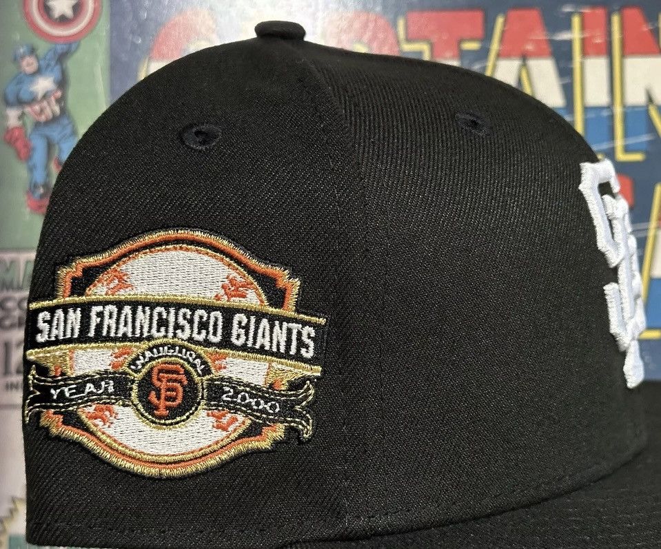 MLB × New Era Hat Club New Era San Francisco Giants year 2000 patch 7 1/4 Size ONE SIZE - 3 Thumbnail
