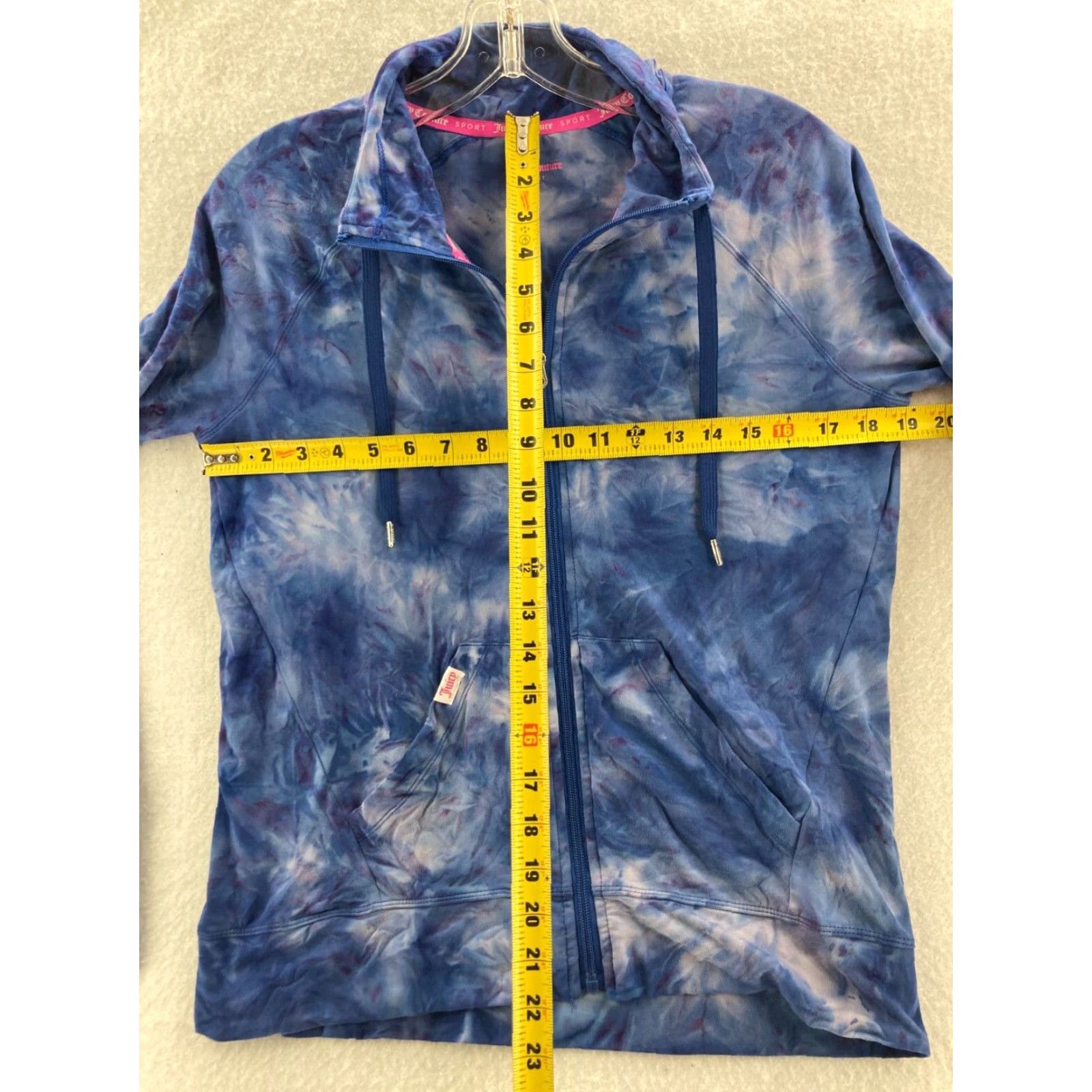 Juicy Couture Juicy Couture Jacket Sport Womens Medium Full Zip Blue Size M / US 6-8 / IT 42-44 - 7 Thumbnail