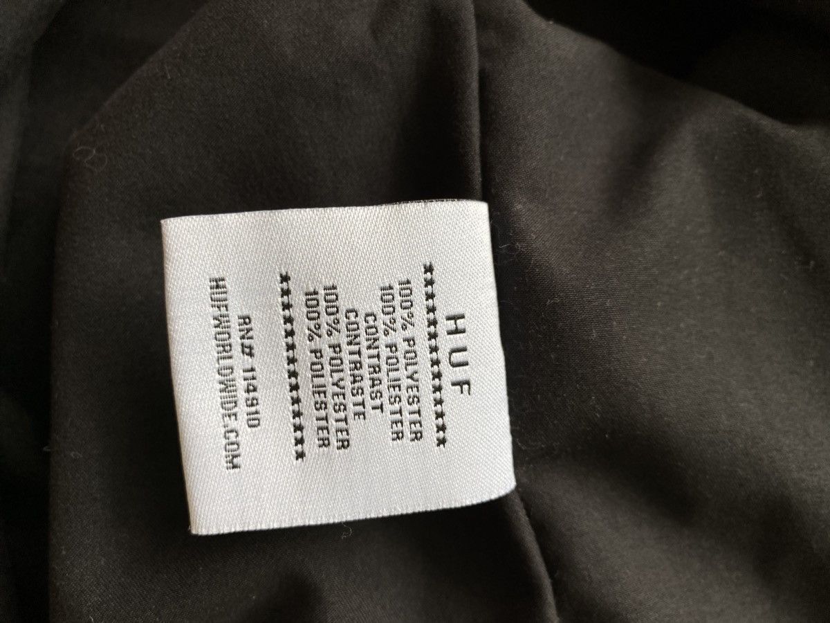 Huf HUF Worldwide Half zip anorak hooded jacket Size US S / EU 44-46 / 1 - 5 Thumbnail
