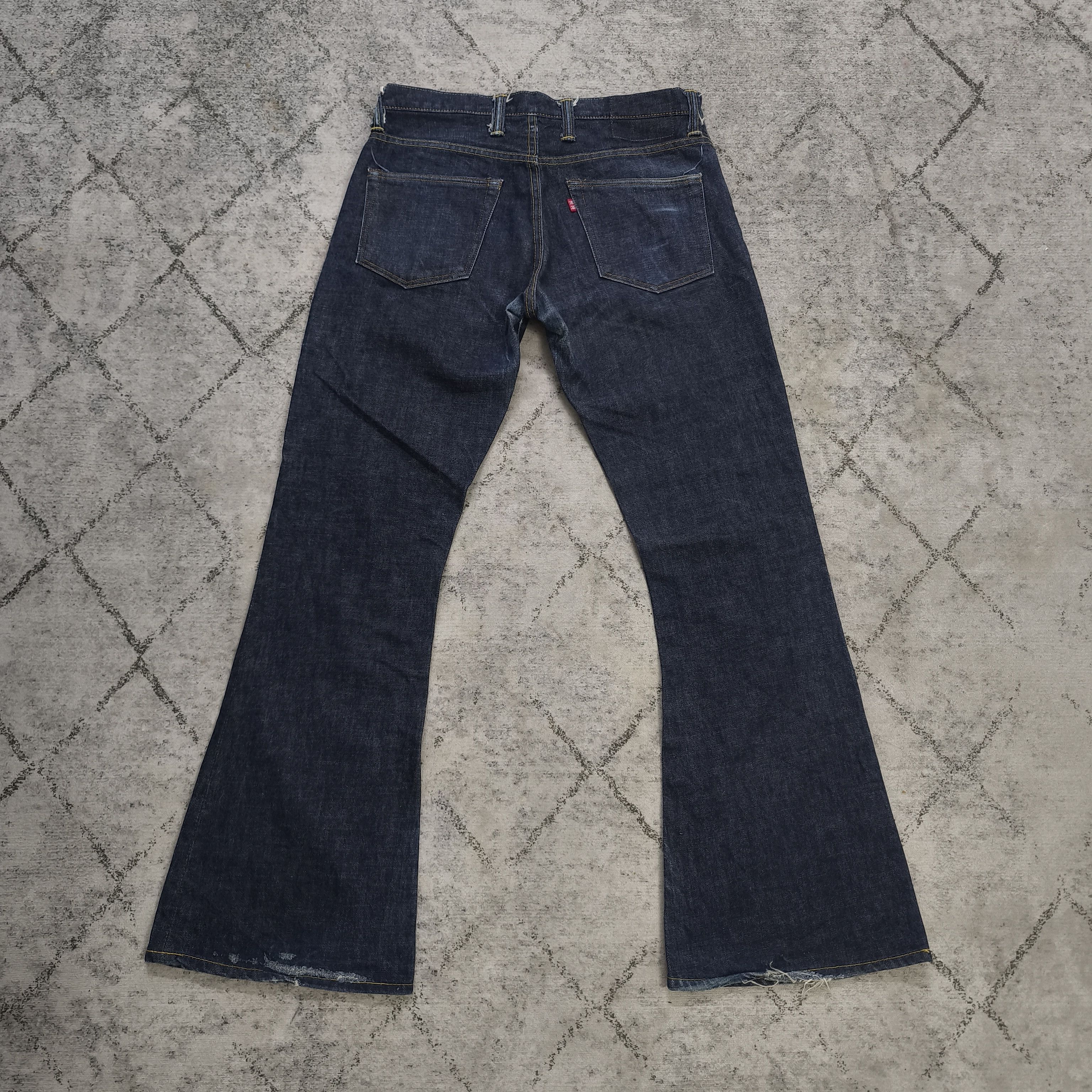 If Six Was Nine × Japanese Brand 🔥 FLARE 🔥 Alchemist Fab Four & Co Skull Denim Size US 32 / EU 48 - 5 Thumbnail