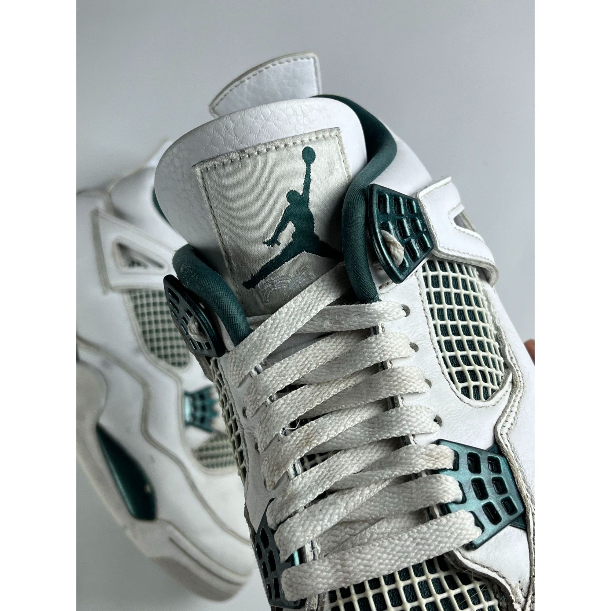 Jordan Brand × Vintage Air Jordan 4 Retro Oxidized Green White Dark Teal Size US 8 / EU 41 - 3 Thumbnail