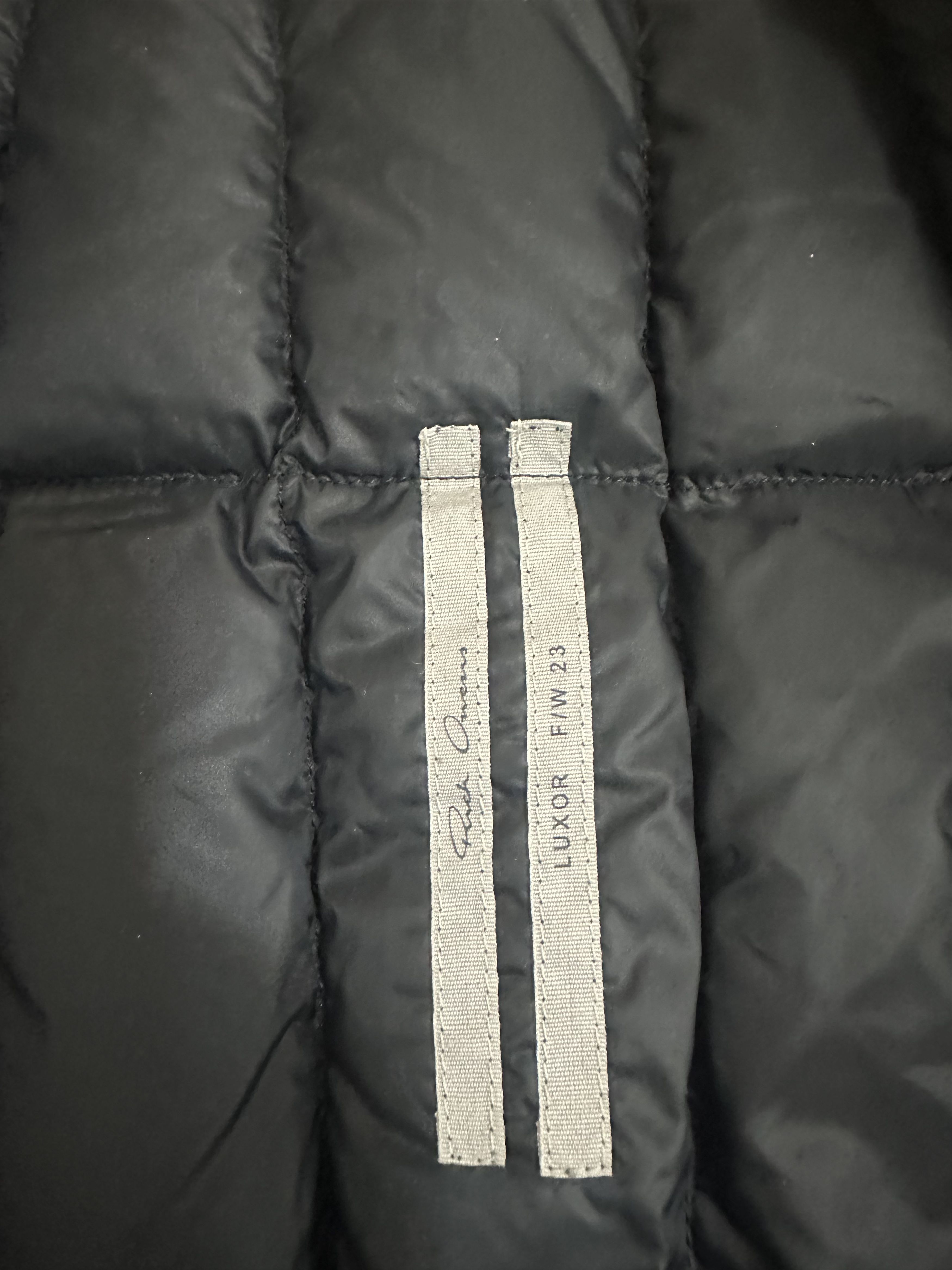 Rick Owens Rick Owens FW23 Cropped Bomber Liner Jacket sz 56 Size US XXL / EU 58 / 5 - 4 Thumbnail