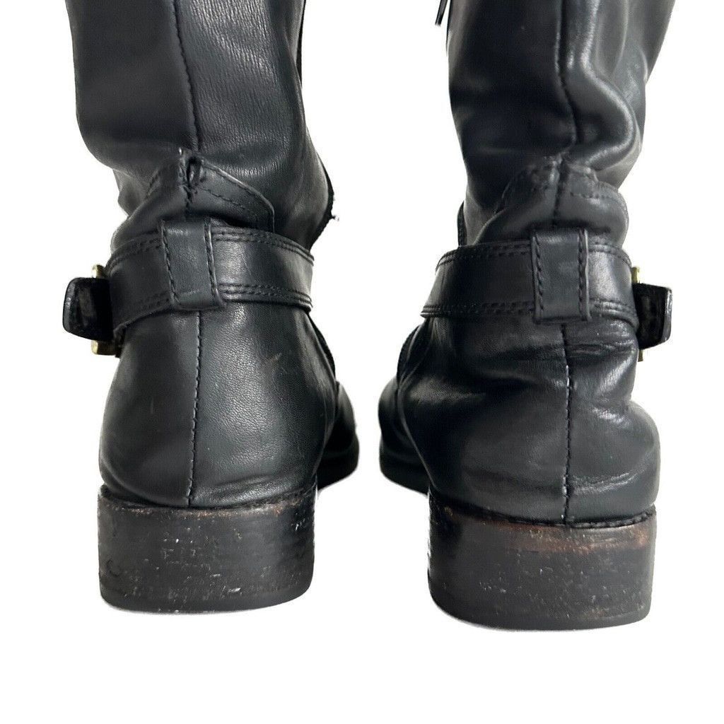 Coach Vintage Coach Whitney Black Leather Knee High Boots US 7.5B Size US 7.5 / IT 37.5 - 9 Thumbnail