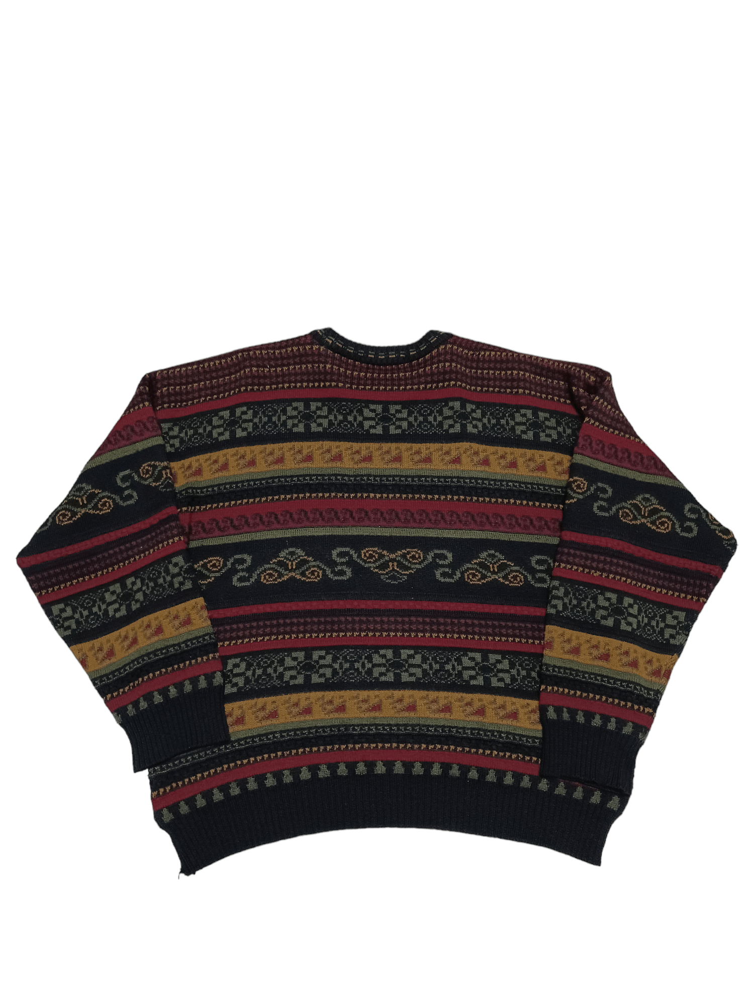 Other VINTAGE 90S MADE IN UK WOOL OVERSIZE OLDMONEY SWEATER Size US XL / EU 56 / 4 - 2 Thumbnail