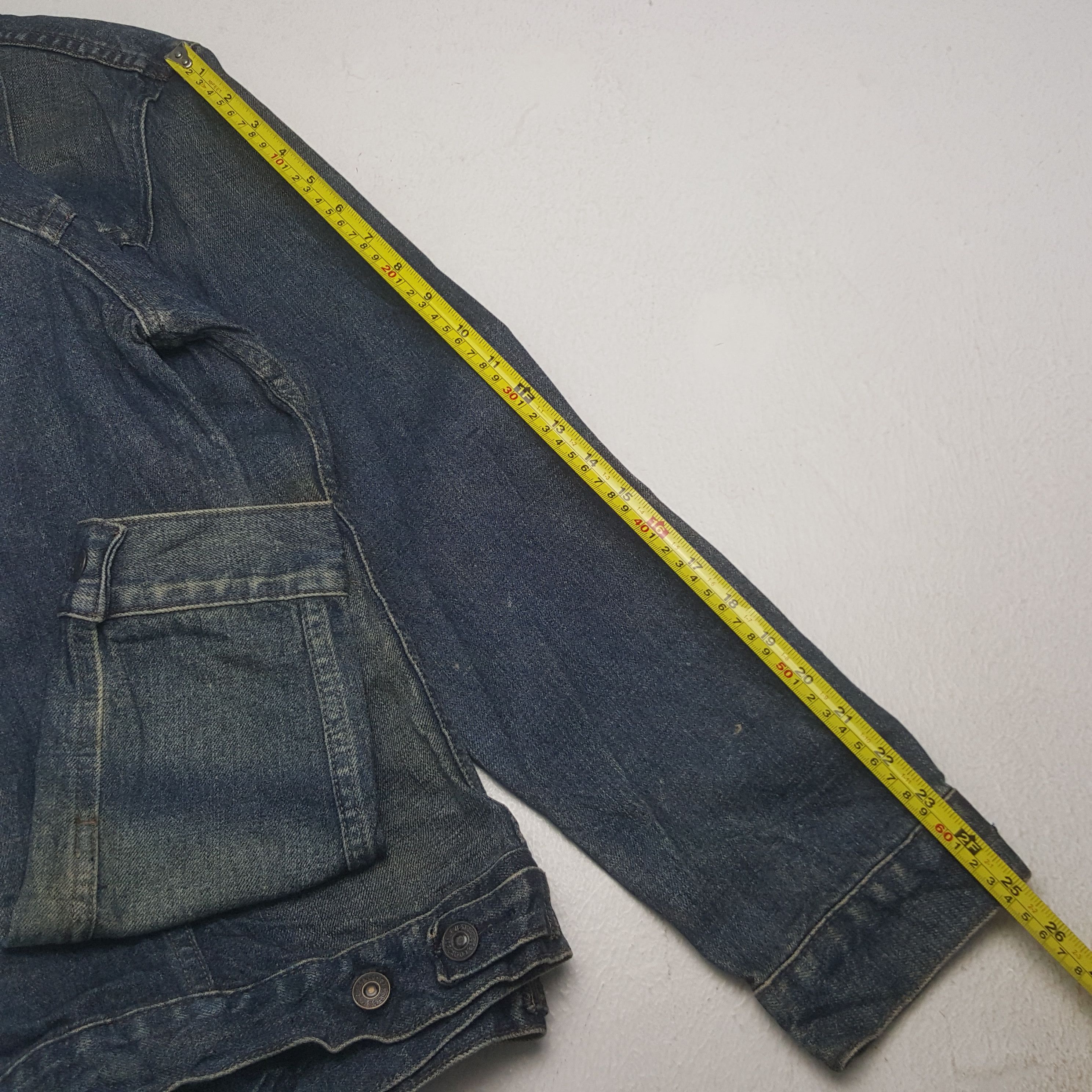 Levi's Vintage Levi's American Denim Bikers Jacket C302N21 Size US M / EU 48-50 / 2 - 6 Thumbnail