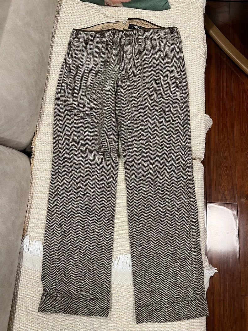 RRL Ralph Lauren RRL Ralph Lauren Old style wool herringbone retro casual p Size US 28 / EU 44 - 1 Thumbnail
