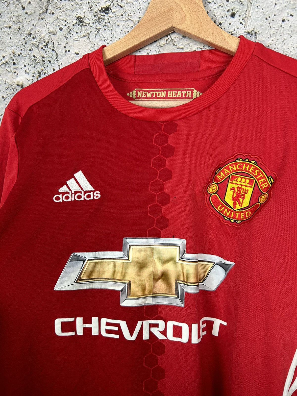 Adidas Manchester United Soccer Jersey Football Adidas Retro Sport Size US S / EU 44-46 / 1 - 3 Thumbnail
