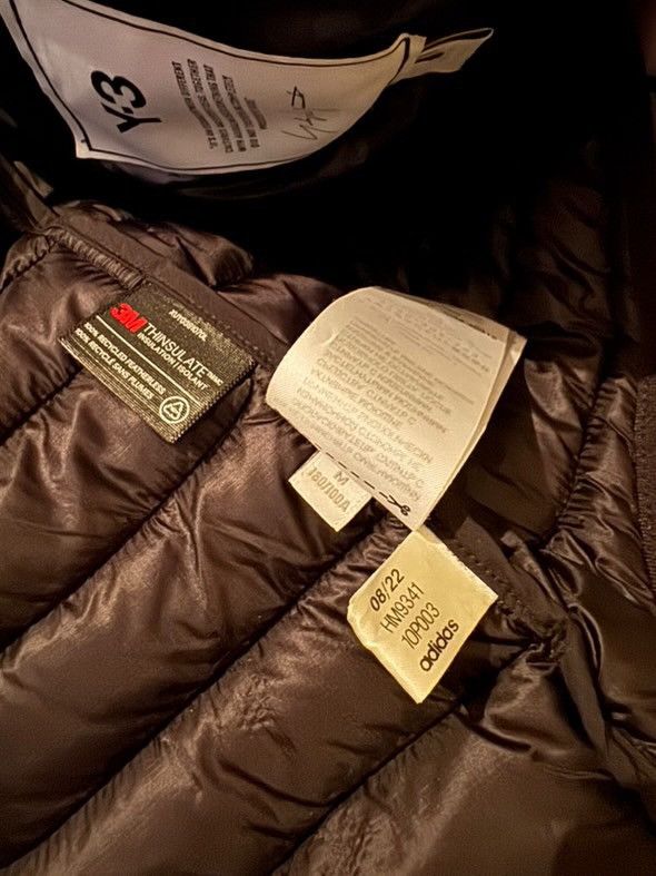 Y-3 × Yohji Yamamoto Y-3 Padded Overshirt Size US M / EU 48-50 / 2 - 6 Thumbnail
