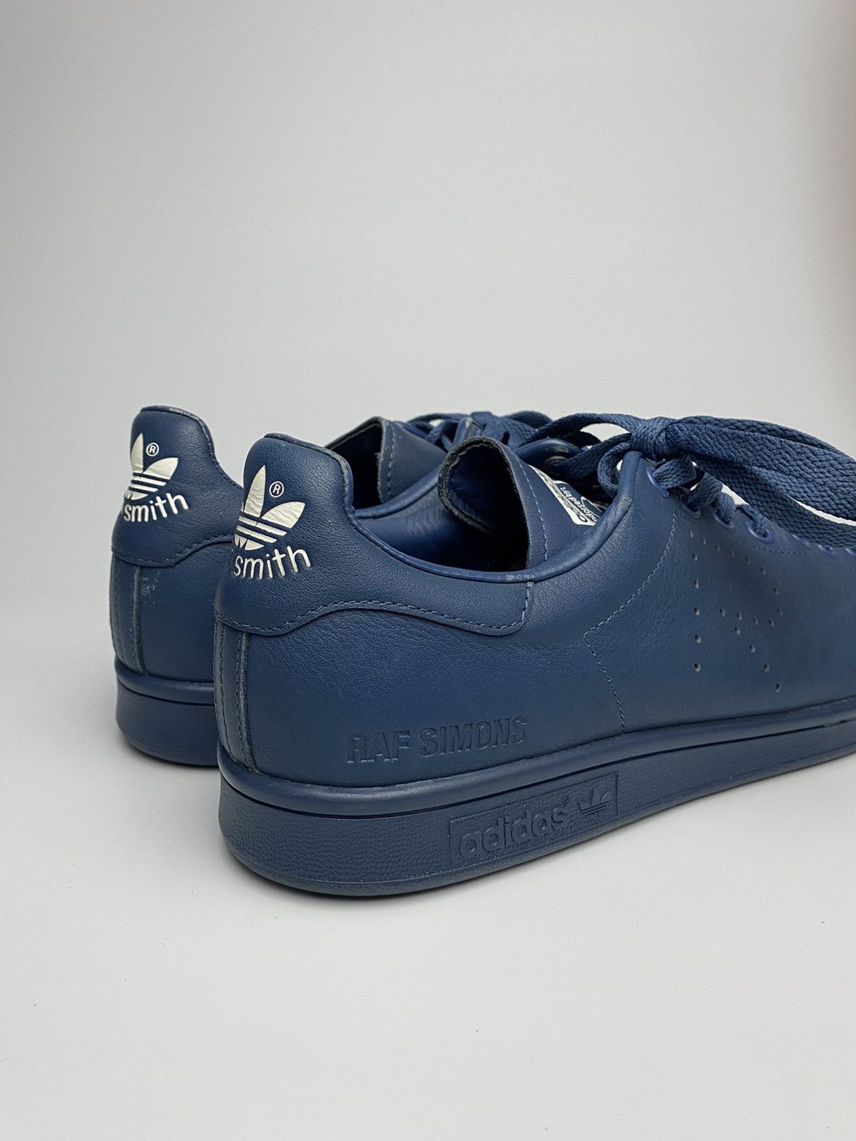 Adidas × Raf Simons Raf Simons x Adidas Stansmith Blue Size US 10.5 / EU 43-44 - 4 Thumbnail