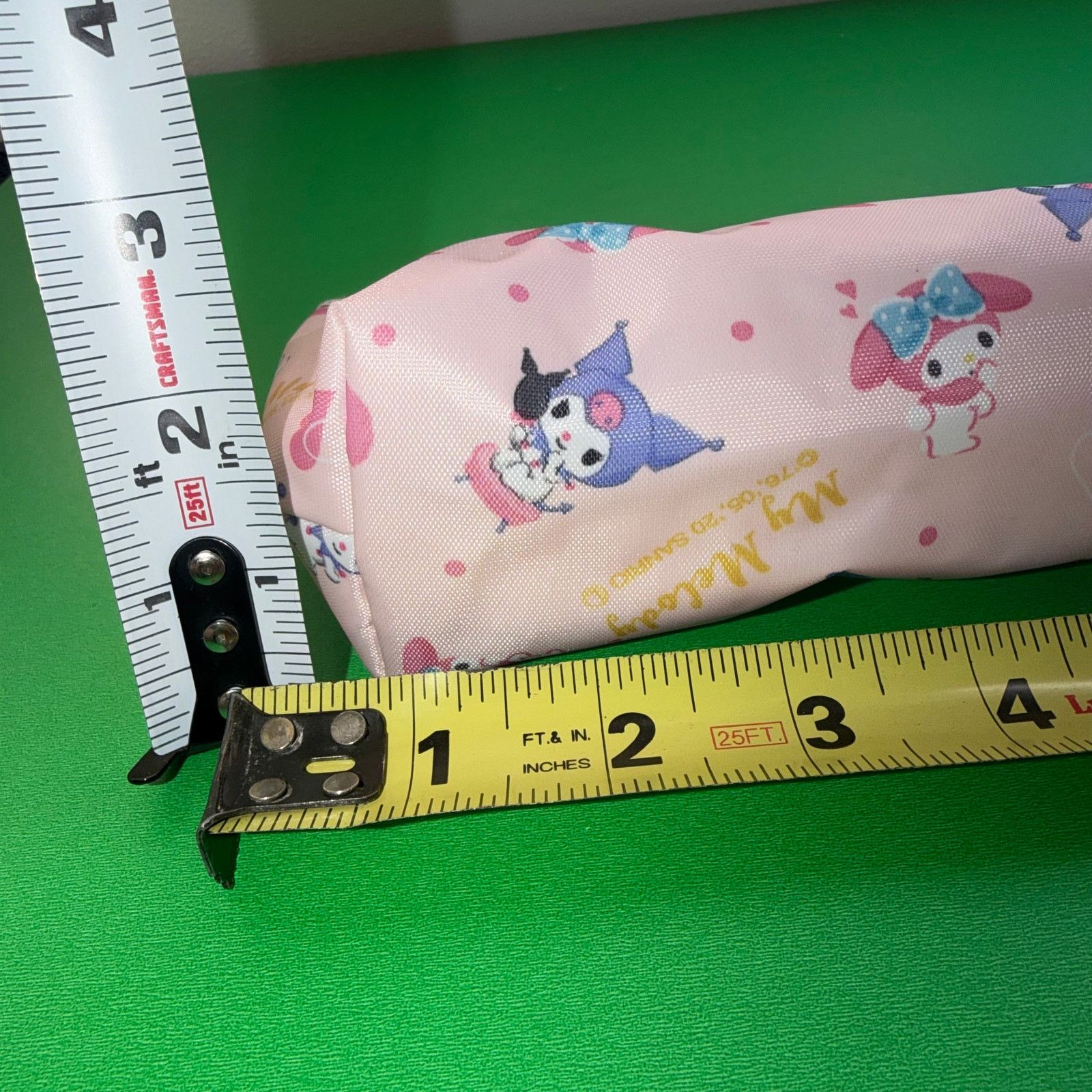 Japanese Brand Kuromi My Melody Sanrio Bundle Set Pink Plush Keychain Blind Size ONE SIZE - 4 Thumbnail