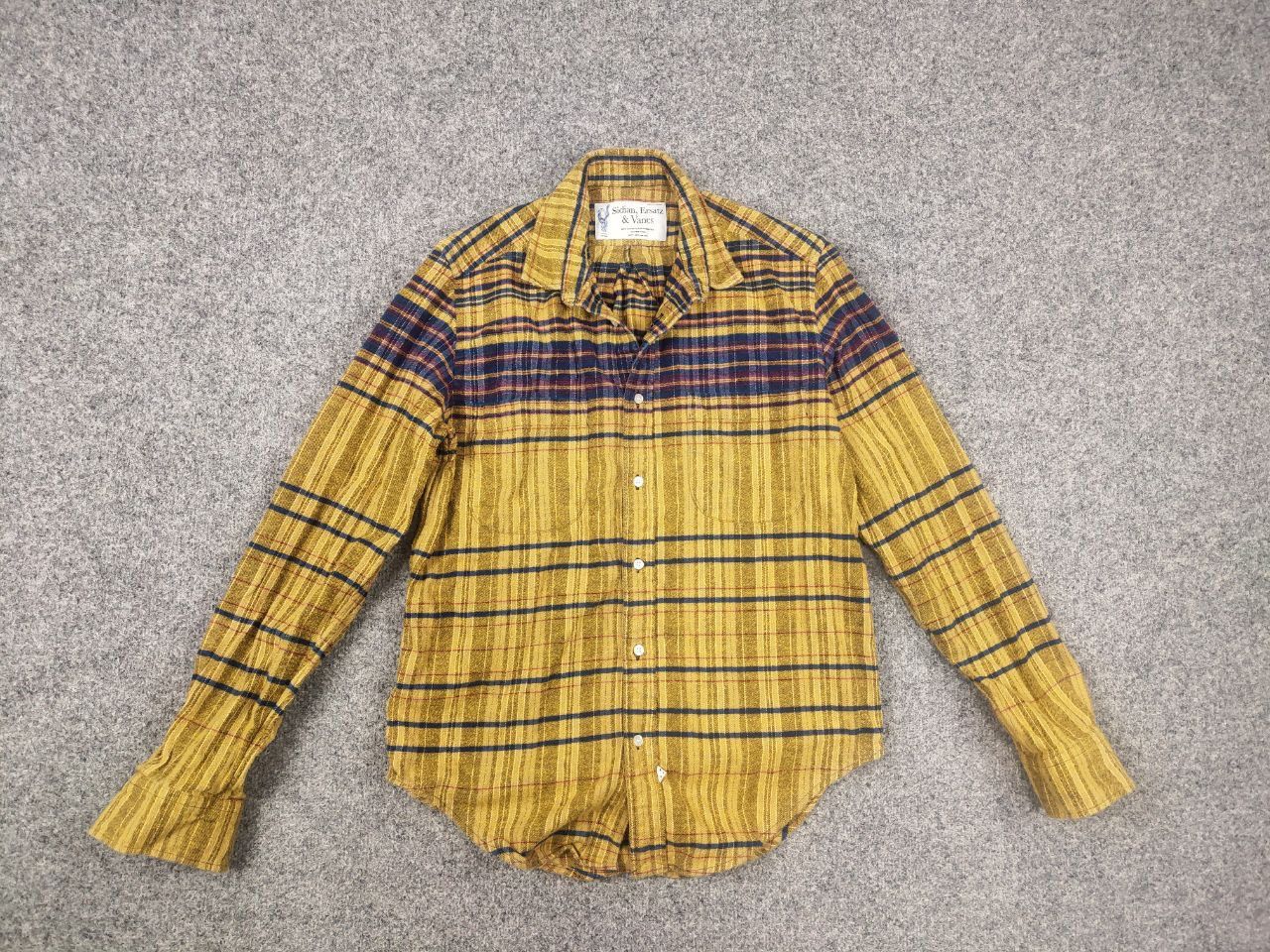 Sidian, Ersatz & Vanes Sidian, Ersatz & Vanes Flannel Pocket Shirt Vintage Size US S / EU 44-46 / 1 - 2 Thumbnail