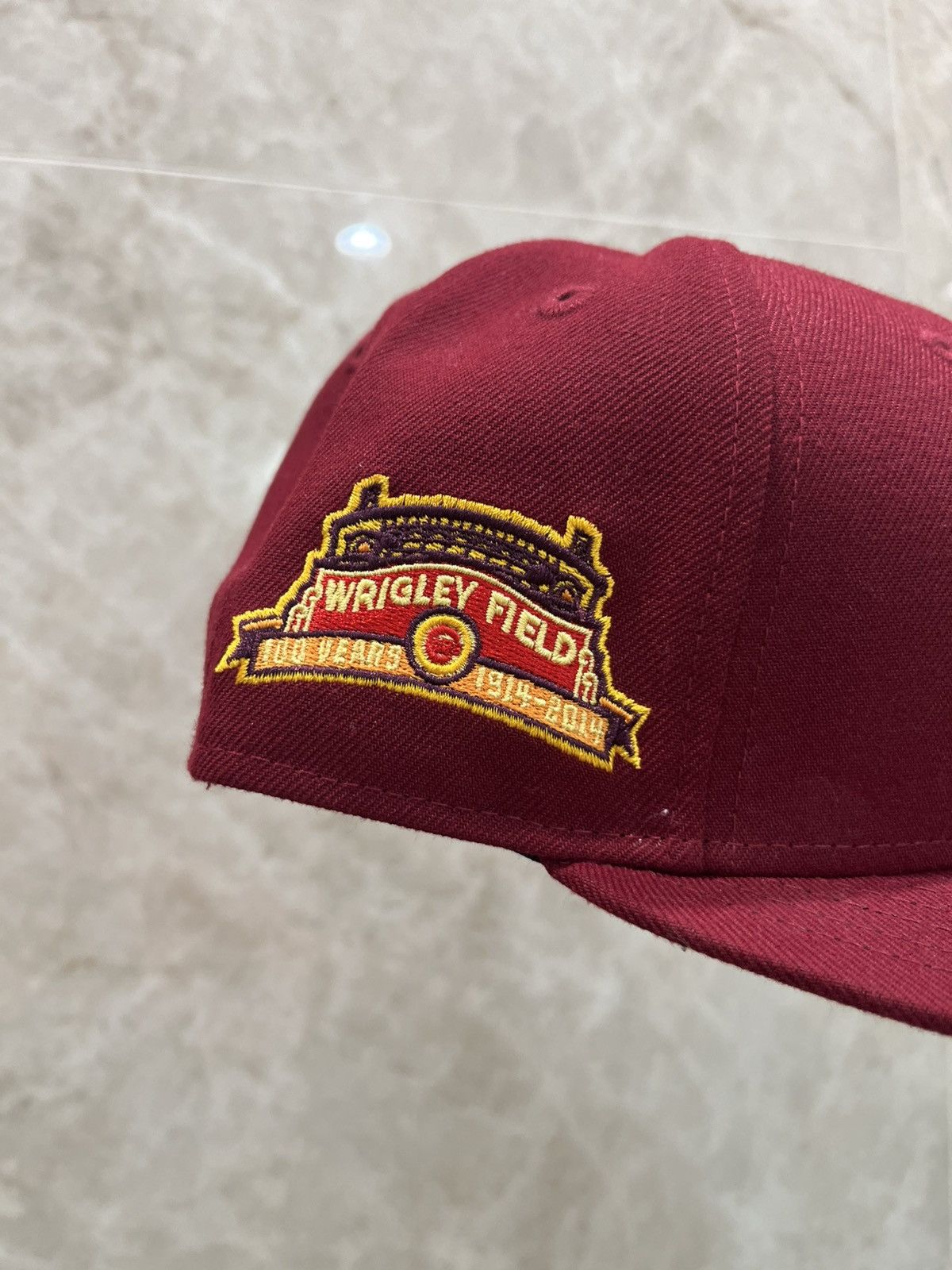 Hat Club 7 3/8 Hatclub Badlands Waving Chicago Cubs 1990 ASG Size ONE SIZE - 2 Thumbnail