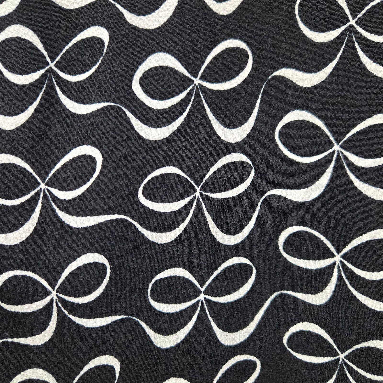 Kate Spade Kate Spade Mackenna Black White Bow Print Dress Size 0 Size XS / US 0-2 / IT 36-38 - 6 Thumbnail