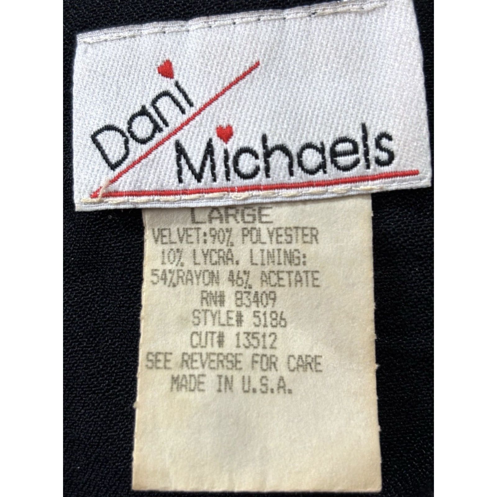 Velvet VINTAGE Dani Michaels Stretch Velvet Velour Maxi Dress Large Black Button Front Goth Dress Size L / US 10 / IT 46 - 7 Thumbnail