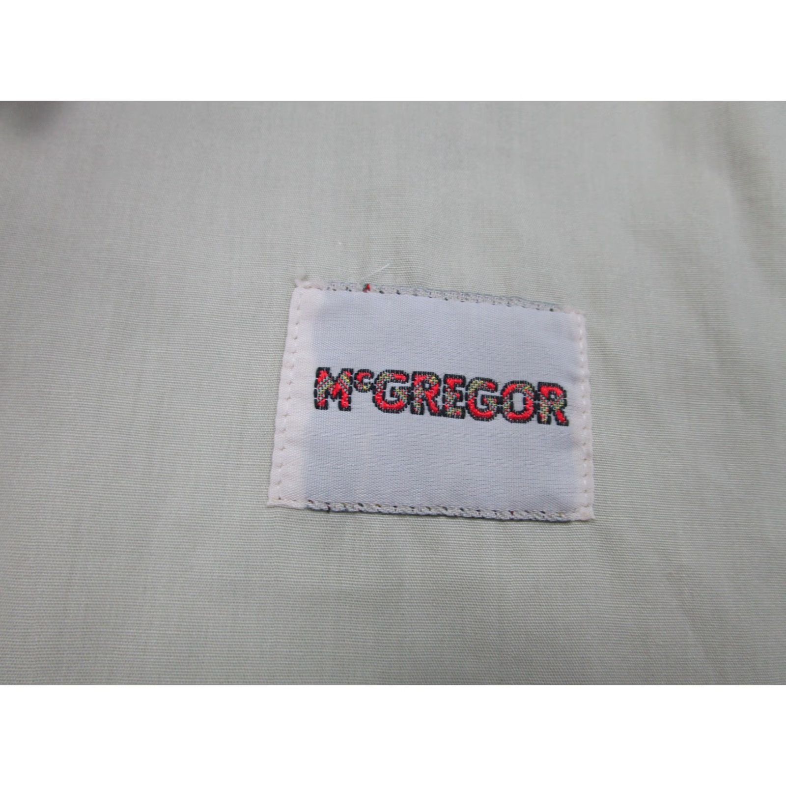 McGregor VINTAGE McGregor Jacket Mens XL Beige Brown Windbreaker 1/4 Zip Collared Lightweight Pockets Logo Zipper 70s Pullover Size US XL / EU 56 / 4 - 6 Thumbnail