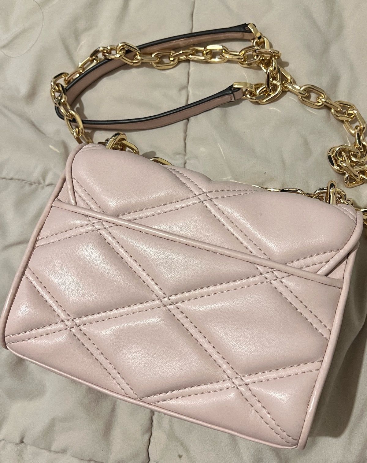 Michael Kors Michael Kors pink Serena small quilted stud B bag Size ONE SIZE - 2 Thumbnail