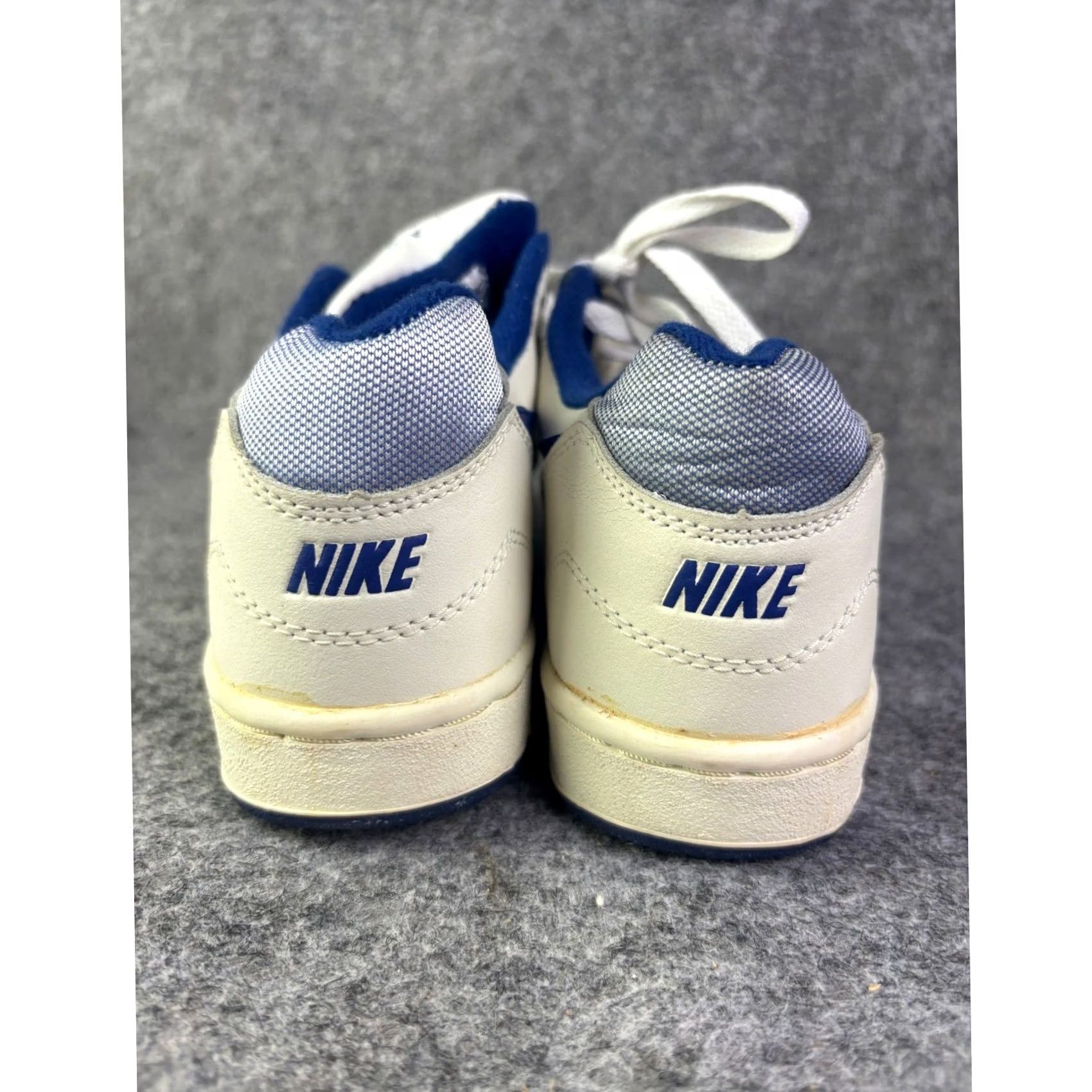 Nike VINTAGE Nike Quantum Force Low Basketball Shoes Mens 6 1989 890709-XC White Leather Low Top Rare Nike Mens Shoes Size US S / EU 44-46 / 1 - 6 Thumbnail