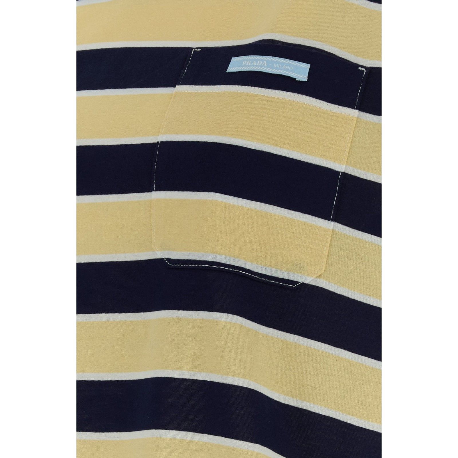 Prada PRADA Embroidered Cotton Oversize T-shirt New & Authentic (W Size XS / US 0-2 / IT 36-38 - 3 Thumbnail