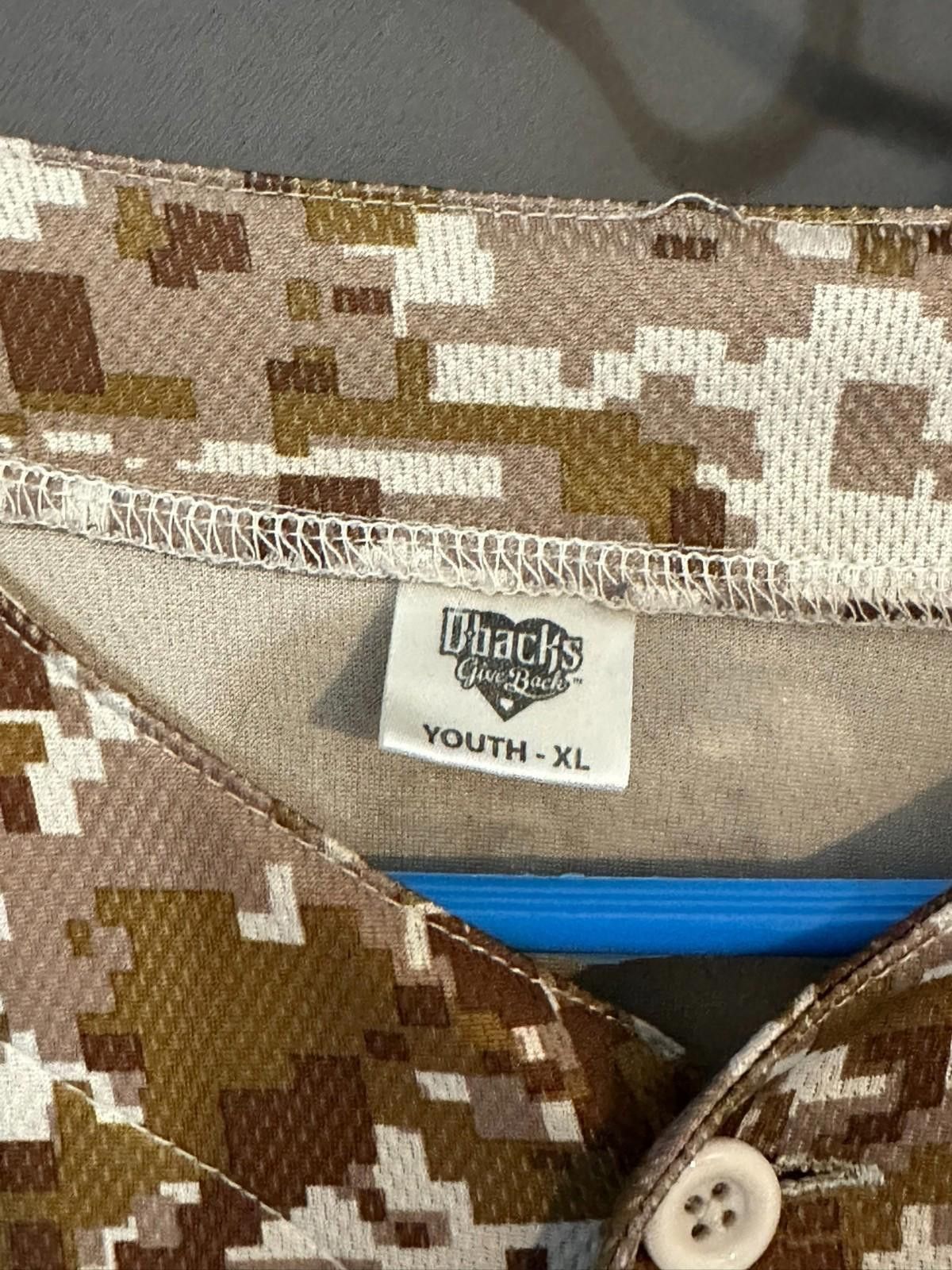 Arizona Jean Co. Arizona Diamondbacks Camo Tee | Youth XL Size US XL / EU 56 / 4 - 4 Thumbnail