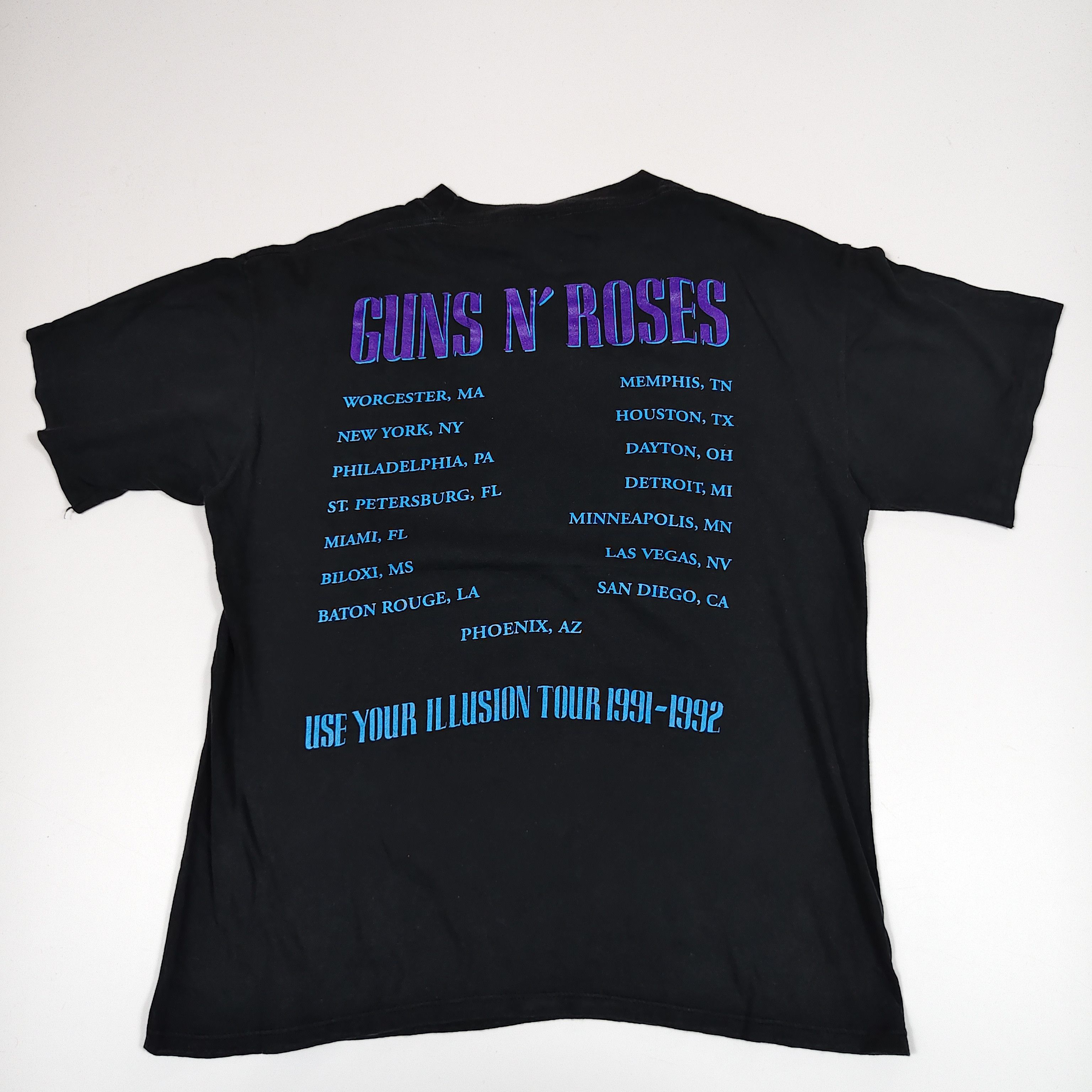 Guns N' Roses 1991 Guns N Roses Use Your Illusion Brockum Single Stitch Size US L / EU 52-54 / 3 - 2 Thumbnail