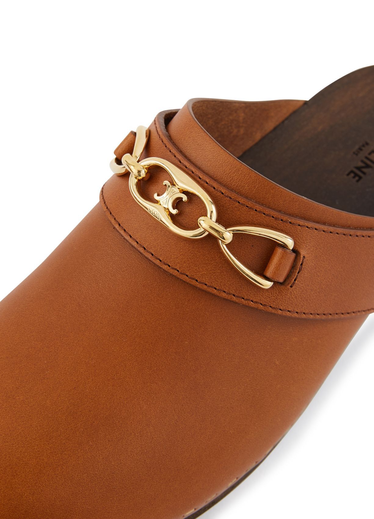 Celine o1bcso1str0225 336623363 Mules in Brown Size US 6 / IT 36 - 5 Thumbnail