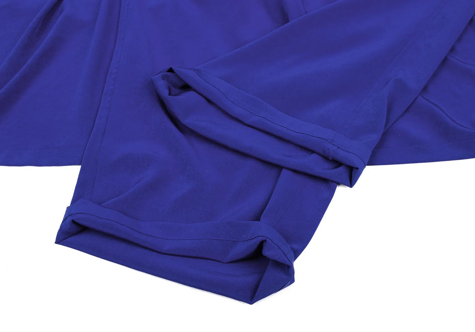 Yohji Yamamoto Crepe Drape Wrap Pants in Blue Size US 34 / EU 50 - 9 Thumbnail