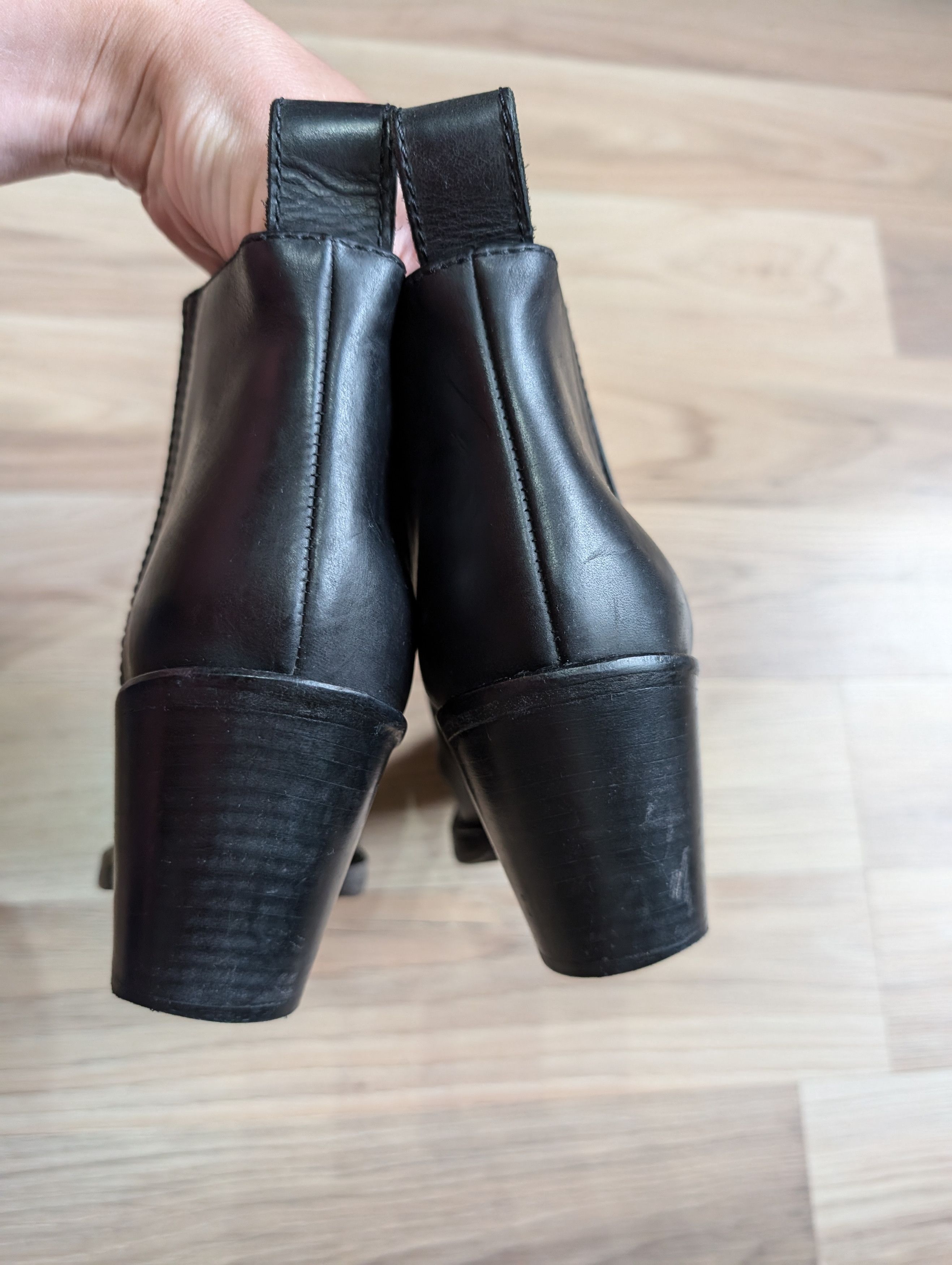 Acne Studios Acne Studios AvantGarde Leather Heeled Ankle Boot Size US 10 / IT 40 - 6 Thumbnail