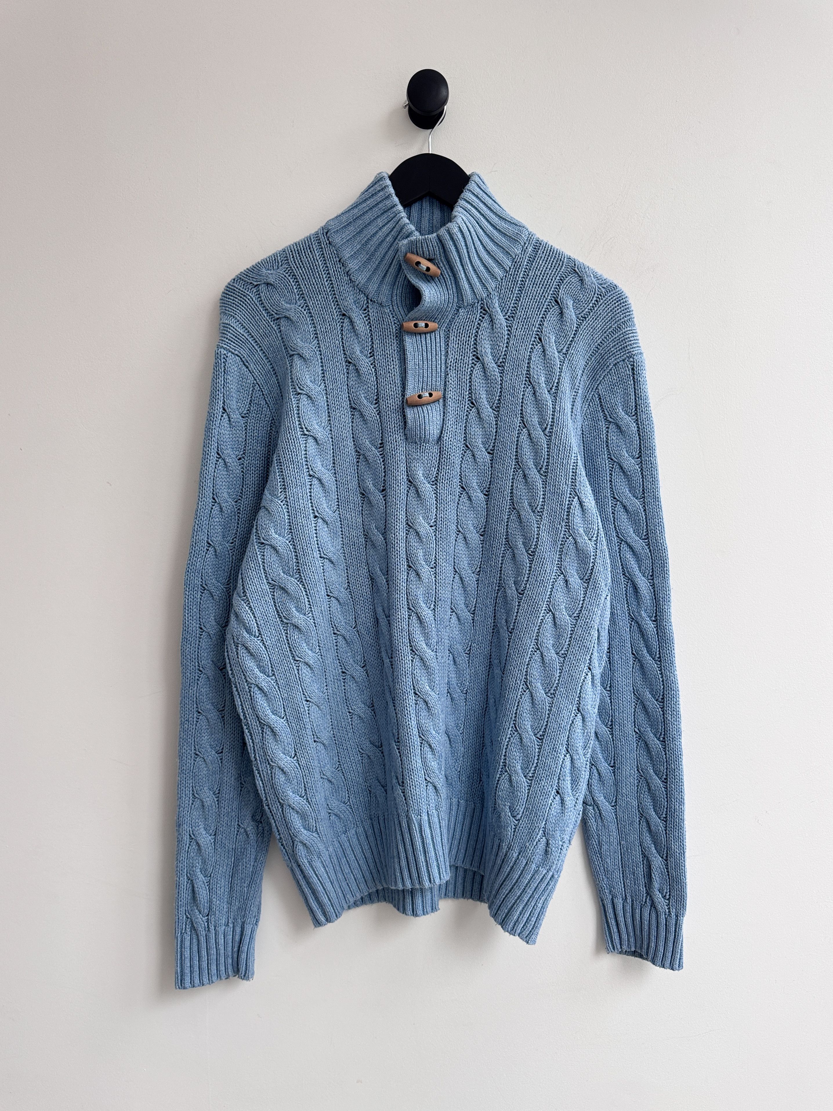 Polo Ralph Lauren Polo Ralph Lauren Henley Sweater Jumper Size US L / EU 52-54 / 3 - 1 Thumbnail