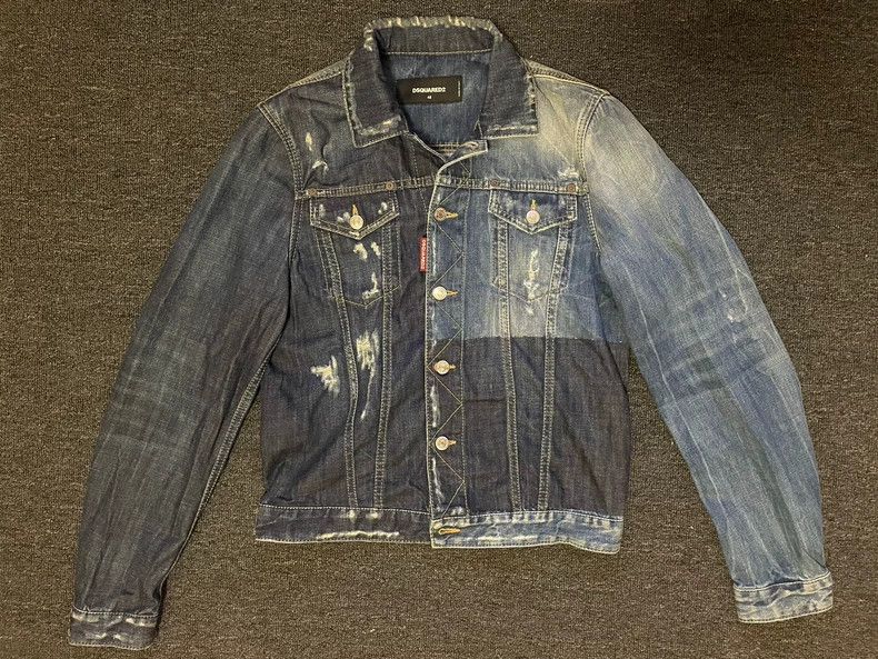 DSquared2 Distressed Denim Jacket-yf