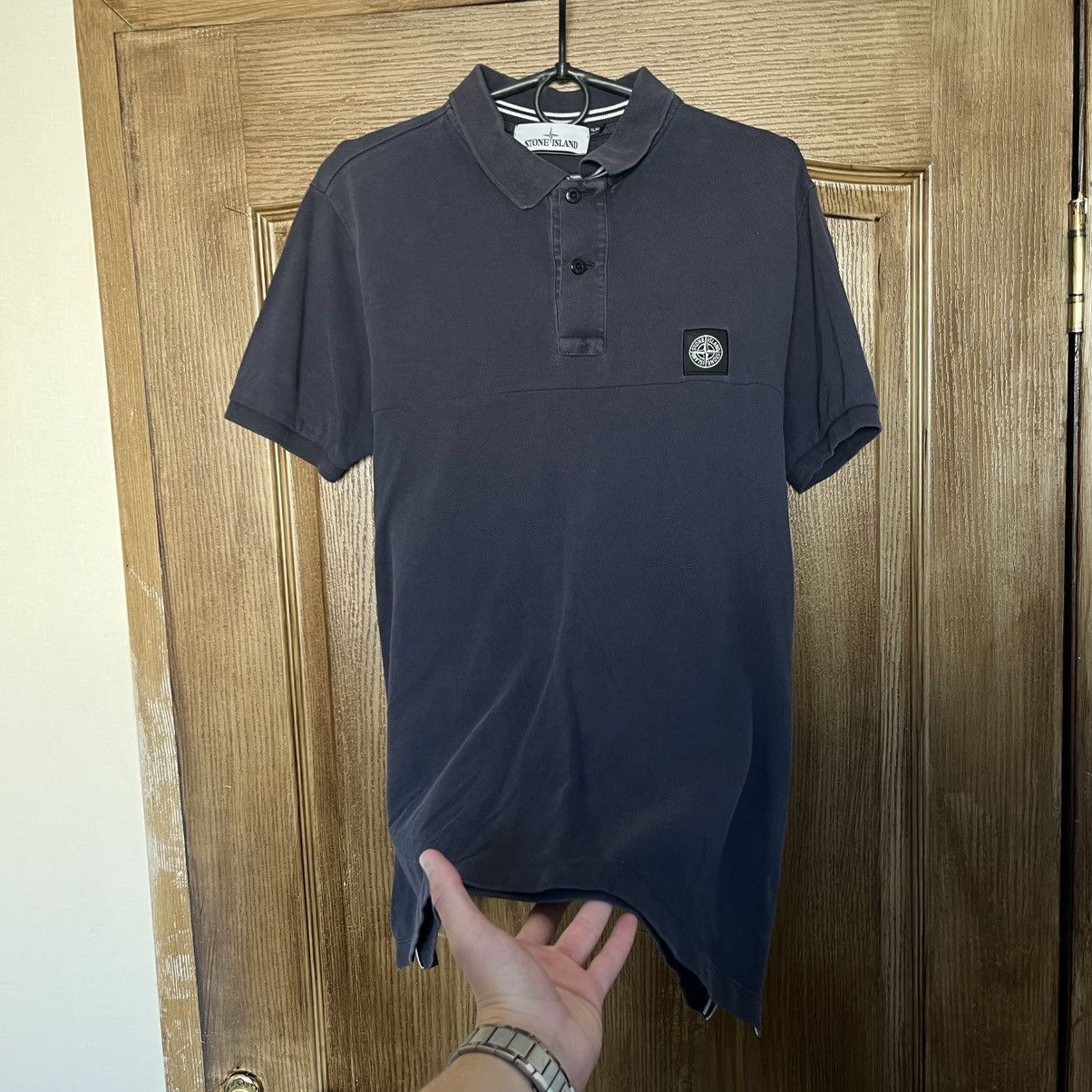 Stone Island Stone Island Patch Program Polo Shirt Size US L / EU 52-54 / 3 - 2 Thumbnail
