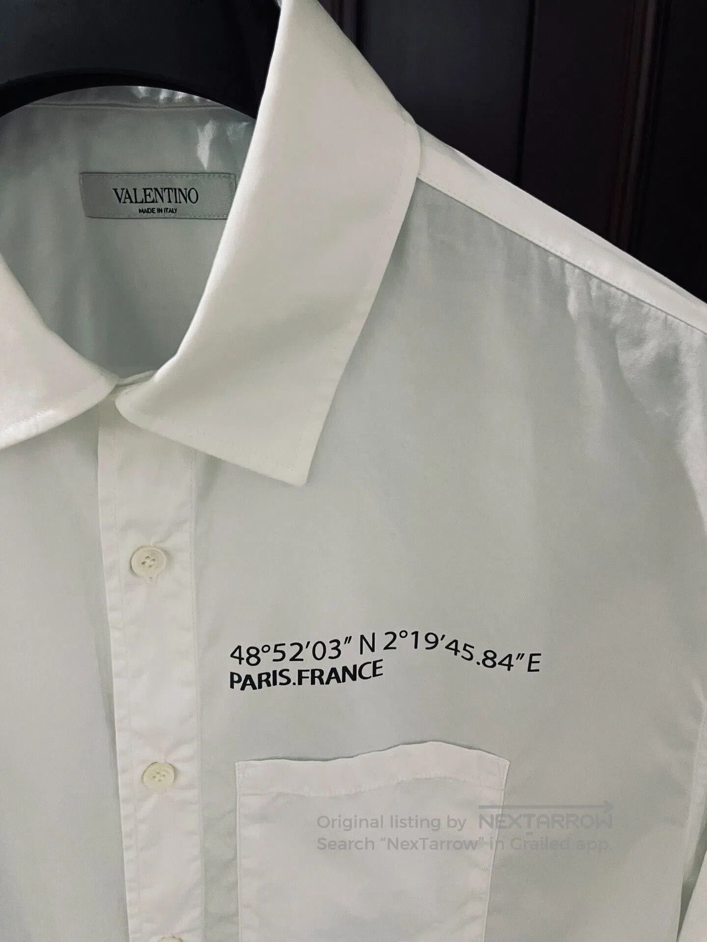 Valentino Valentino White Shirt Jacket with Drawstring. Size US M / EU 48-50 / 2 - 3 Thumbnail