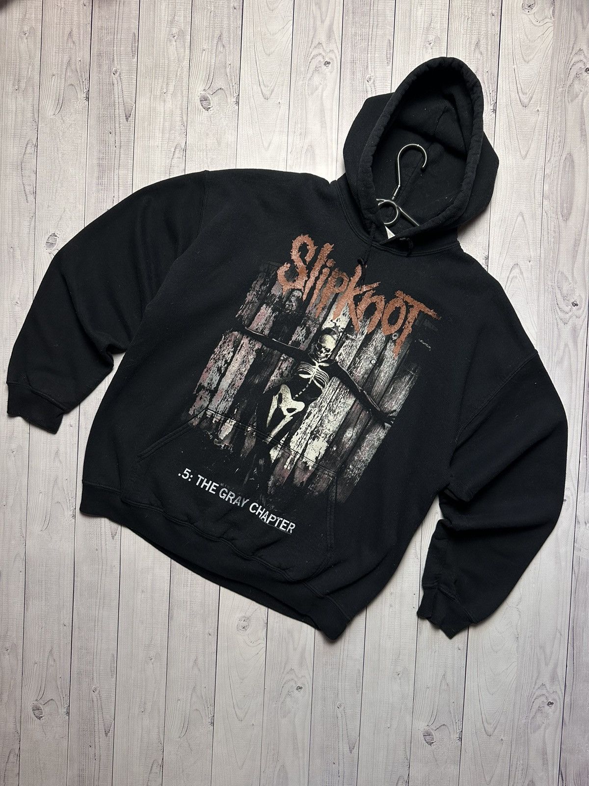 Slipknot × Vintage Vintage Slipknot rock hoodie big logo rare size XL Size US XL / EU 56 / 4 - 1 Thumbnail