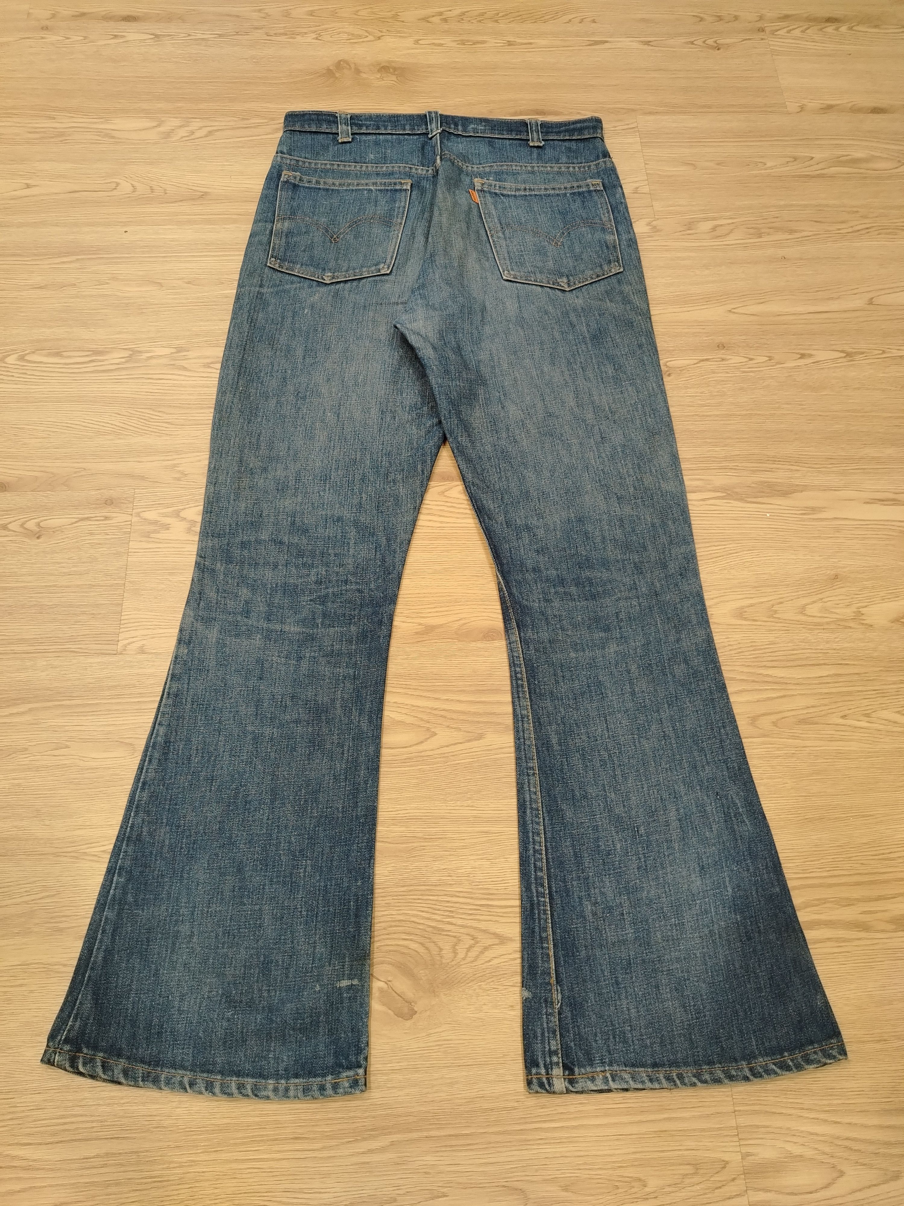 Levi's Levis 646 Bell Bottom Flare bootcut Orange Tab Jeans Size US 33 - 15 Thumbnail