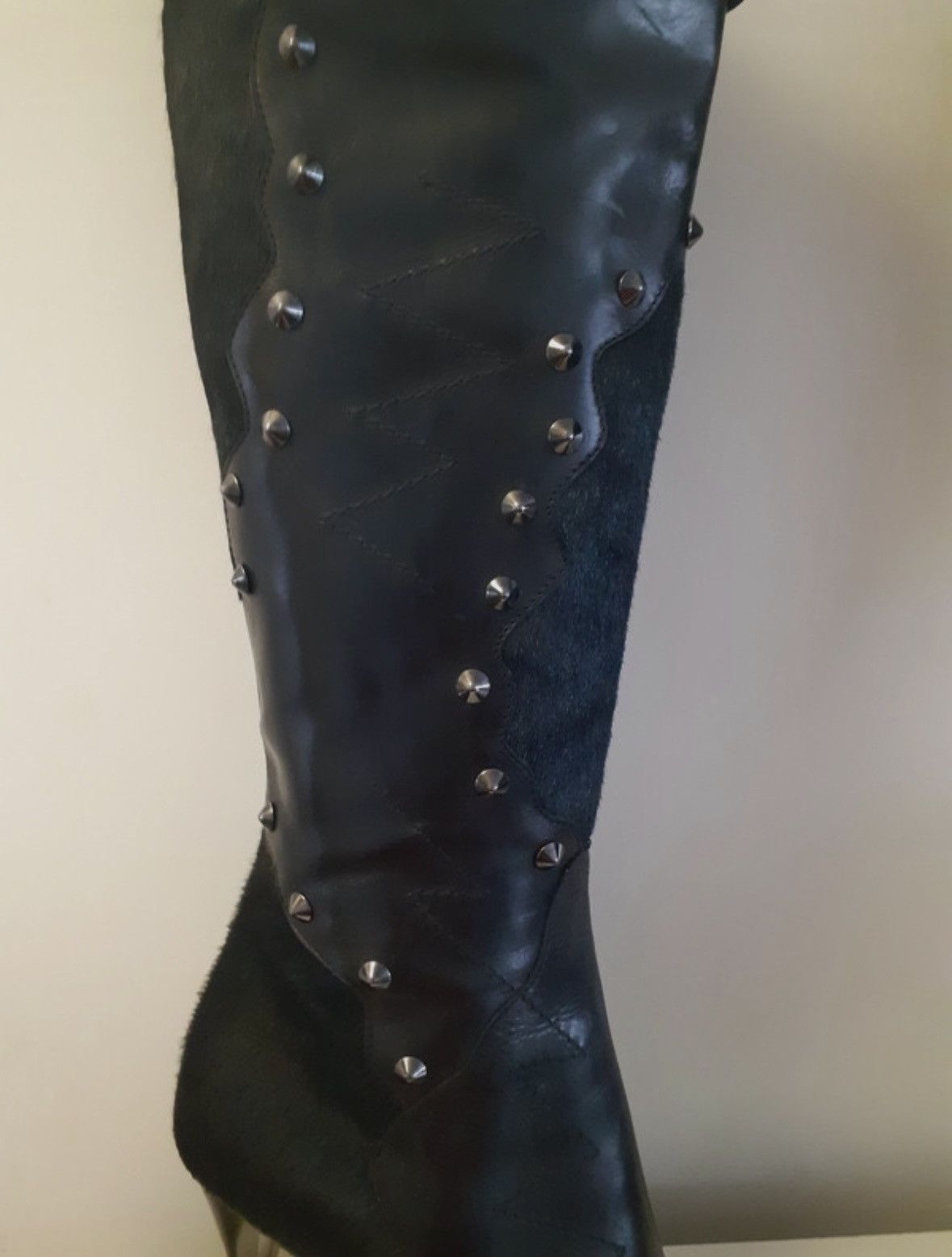 Other Neri Veneza genuine leather high boots 37.5 Size US 6.5 / IT 36.5 - 3 Thumbnail