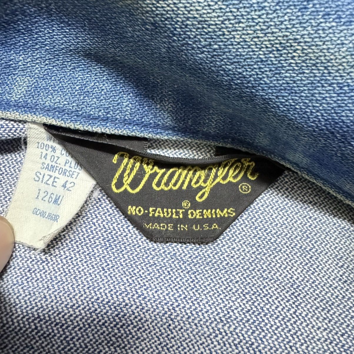 Wrangler Vintage 70s Wrangler 126MJ Denim Jacket Size US L / EU 52-54 / 3 - 14 Thumbnail