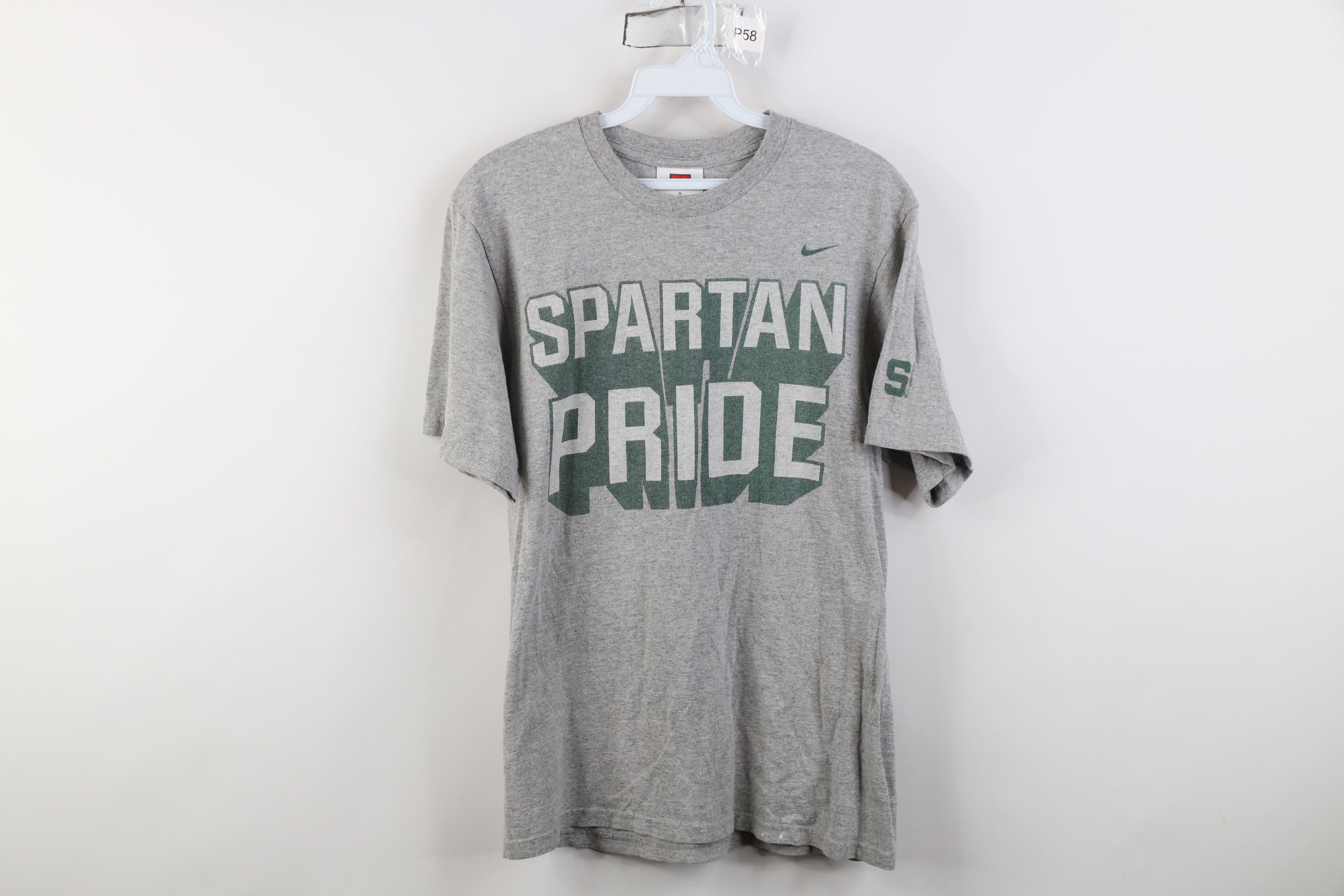 Nike Vintage Nike Spartan Pride Michigan State University T-Shirt Size US S / EU 44-46 / 1 - 1 Thumbnail