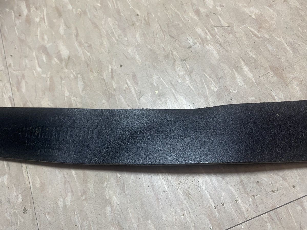 Evisu Evisu genes leather belt Size 30 - 10 Thumbnail