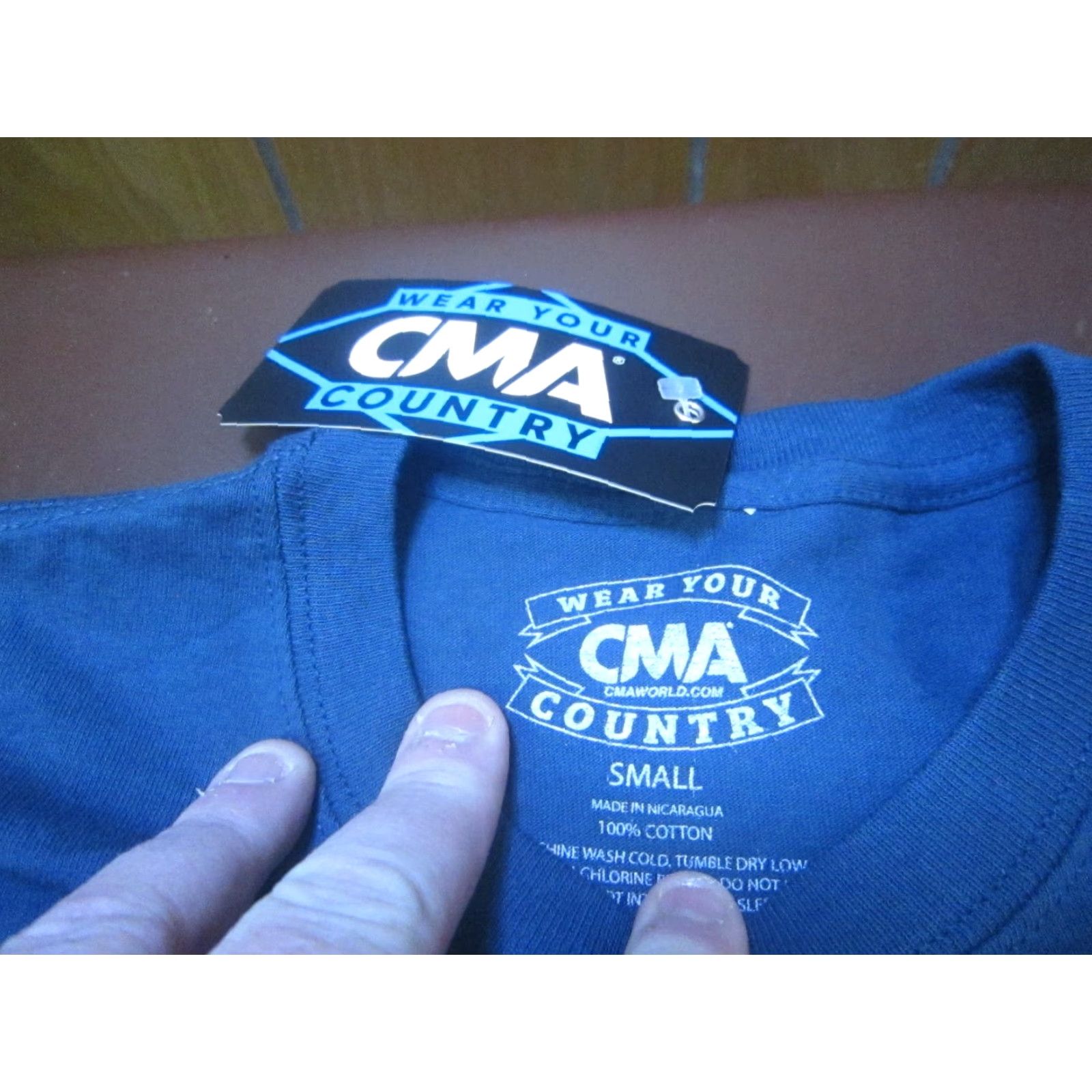 Vintage VINTAGE CMA T-Shirt Small Men Blue Country Music Association Festival Graphic Tee 2018 Music Size US S / EU 44-46 / 1 - 4 Thumbnail