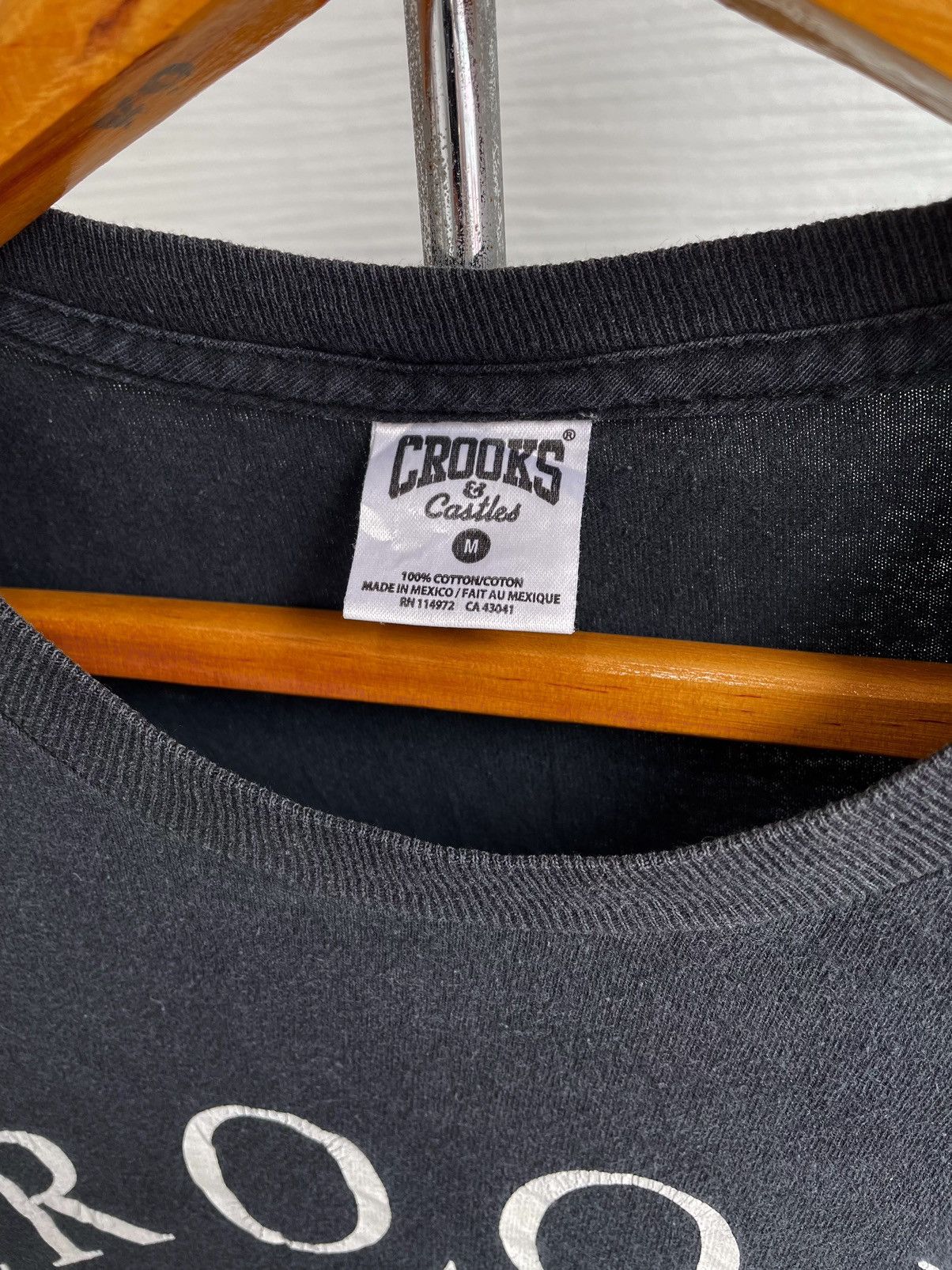 Crooks & Castles × Vintage VINTAGE CROOKS & CASTLES T-SHIRT Size US M / EU 48-50 / 2 - 10 Thumbnail