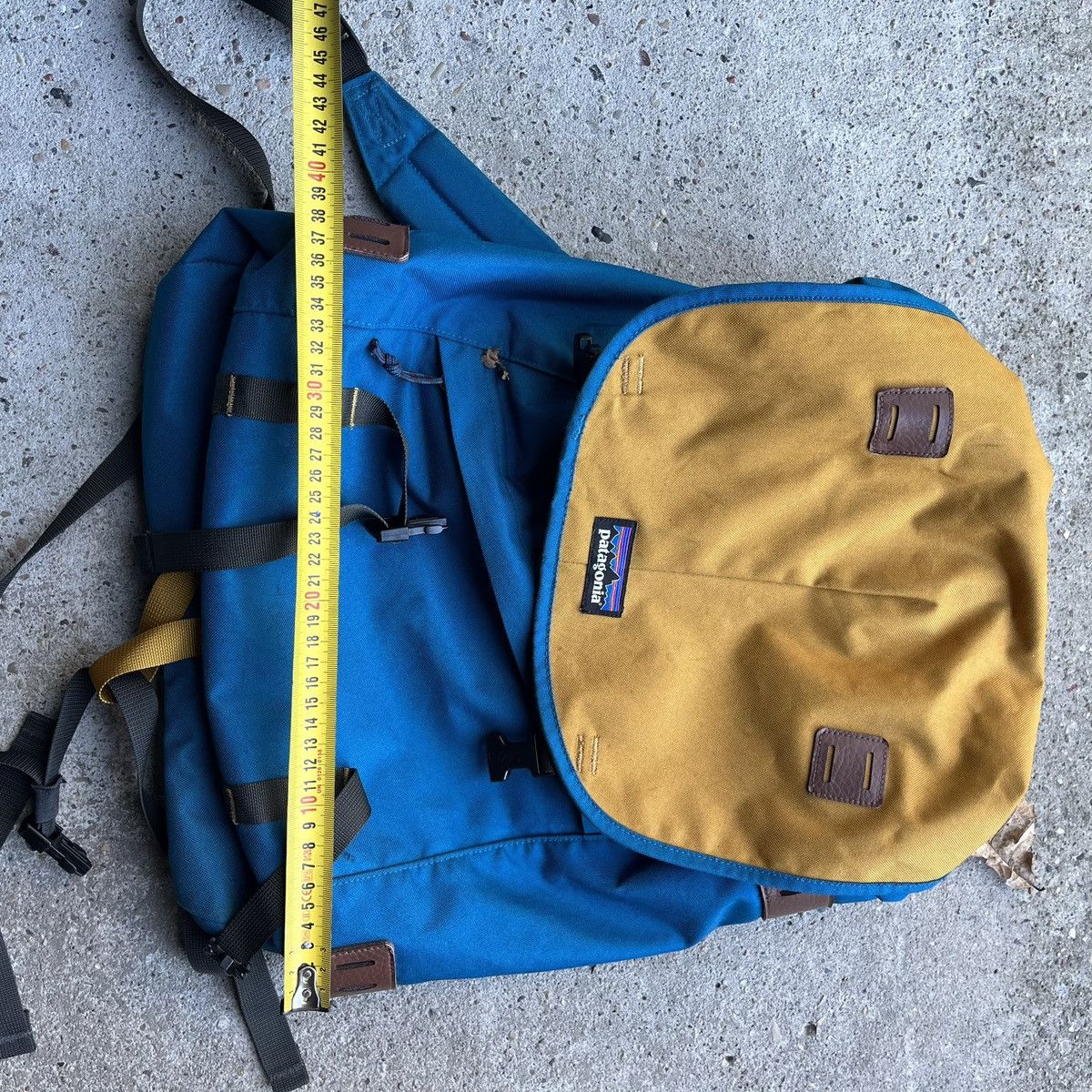 Patagonia × Vintage Vintage Patagonia Hiking Strap Backpack Bag GORP Brand Logo Size ONE SIZE - 9 Thumbnail