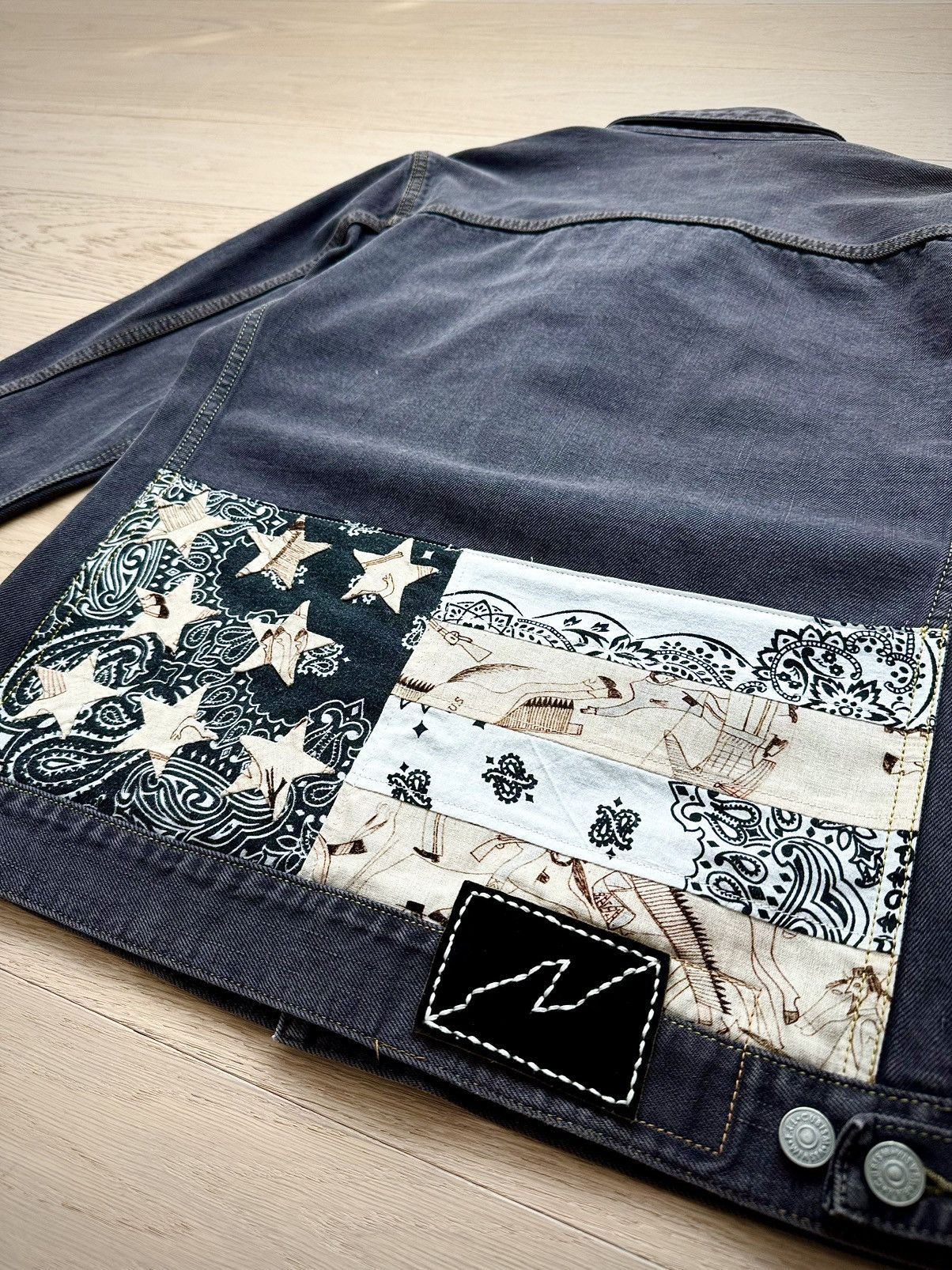 Visvim Visvim ICT 101 Jkt Bandana Flag Size US L / EU 52-54 / 3 - 2 Thumbnail