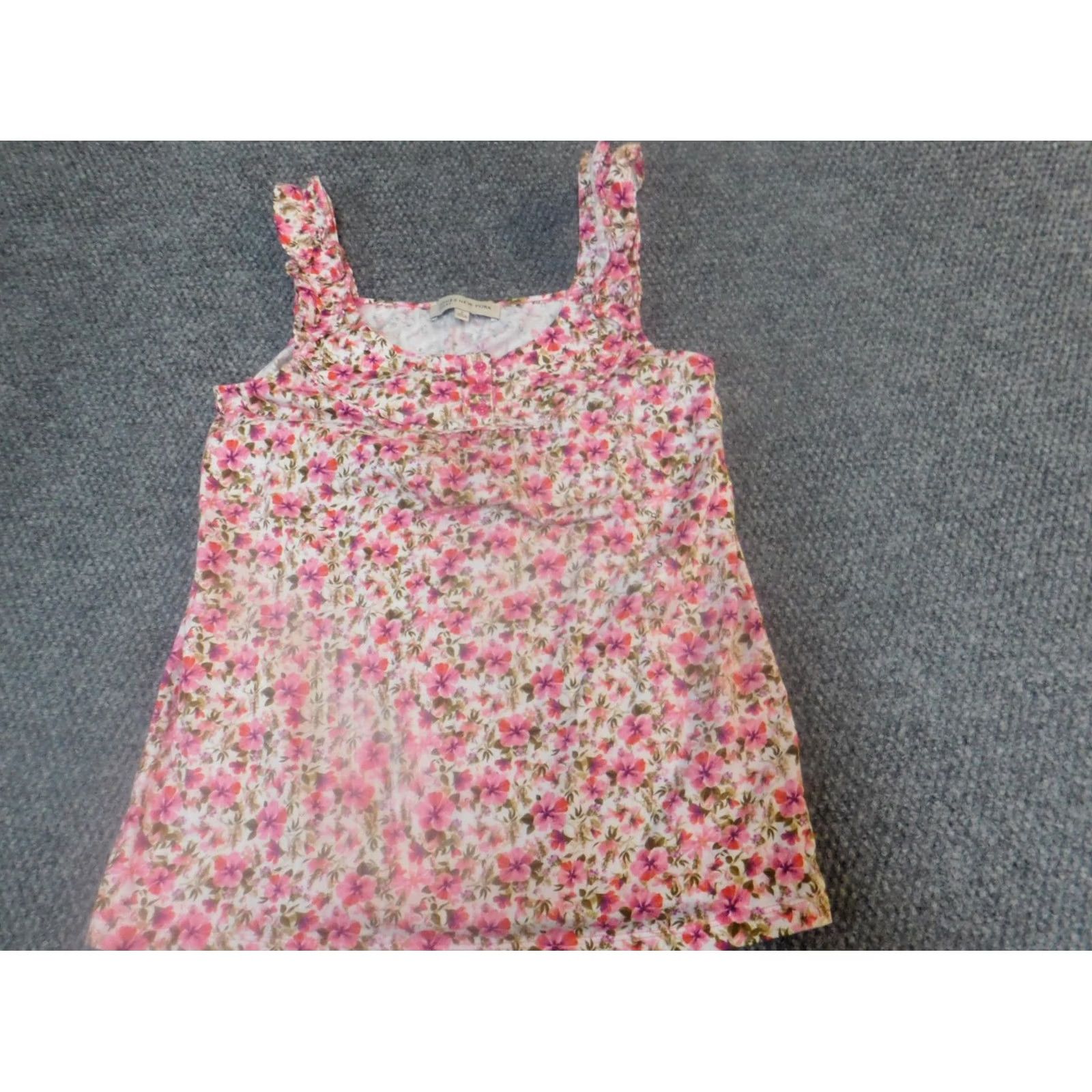 Jones New York Jones New York Blouse Small Red Floral stretch pullover Womens Size S / US 4 / IT 40 - 7 Thumbnail