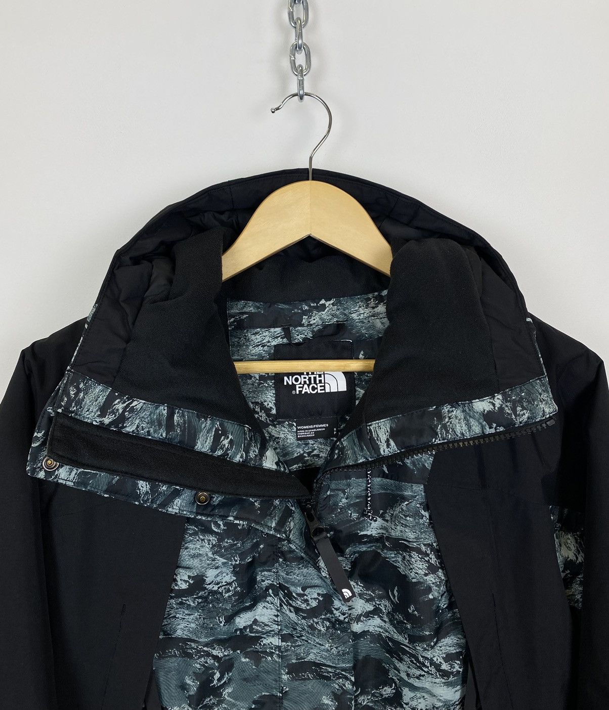 The North Face The North Face Mountain 1996 Parka Jacket Black Full Zip Size S / US 4 / IT 40 - 4 Thumbnail